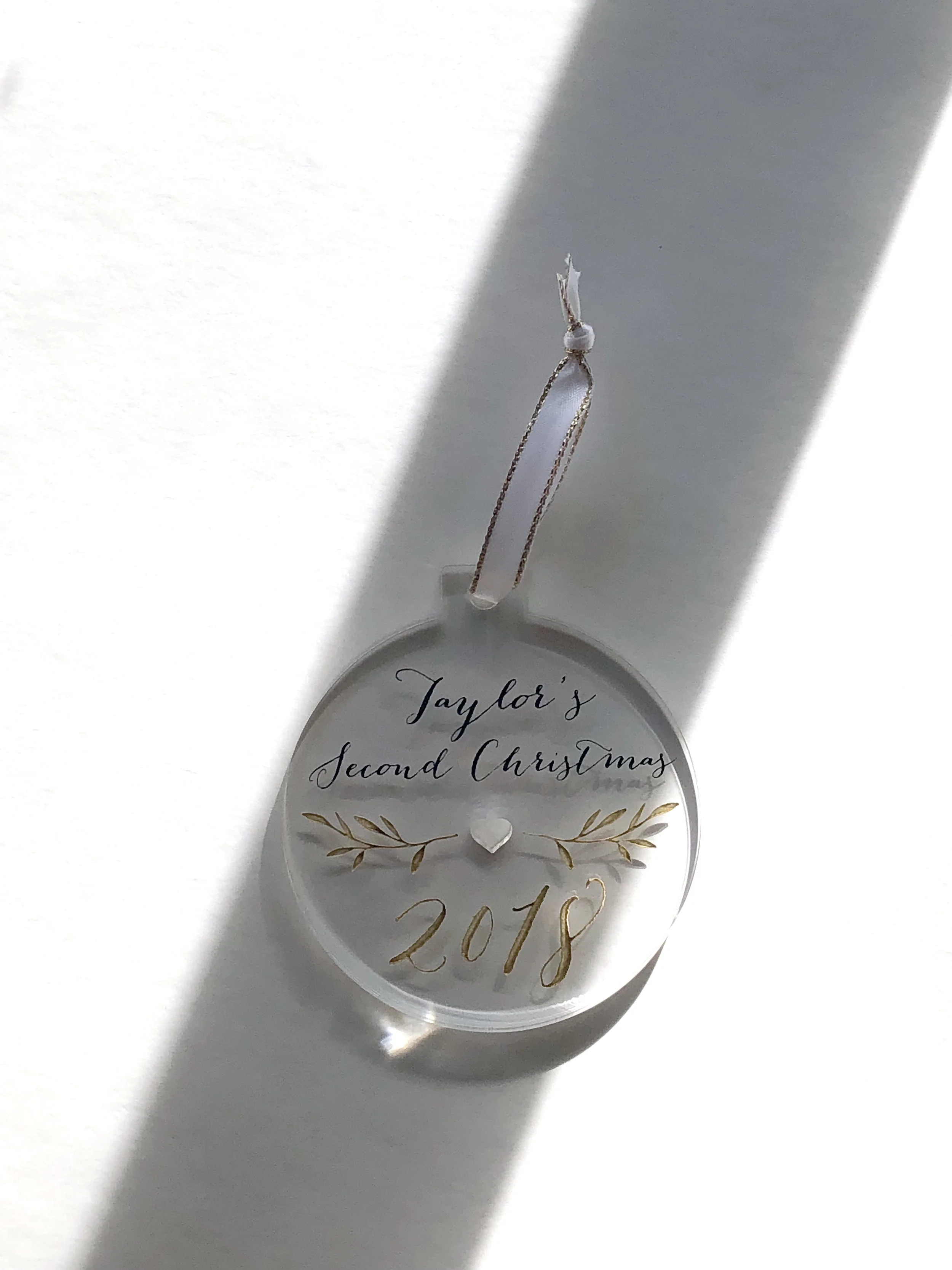 Custom Round Ornament