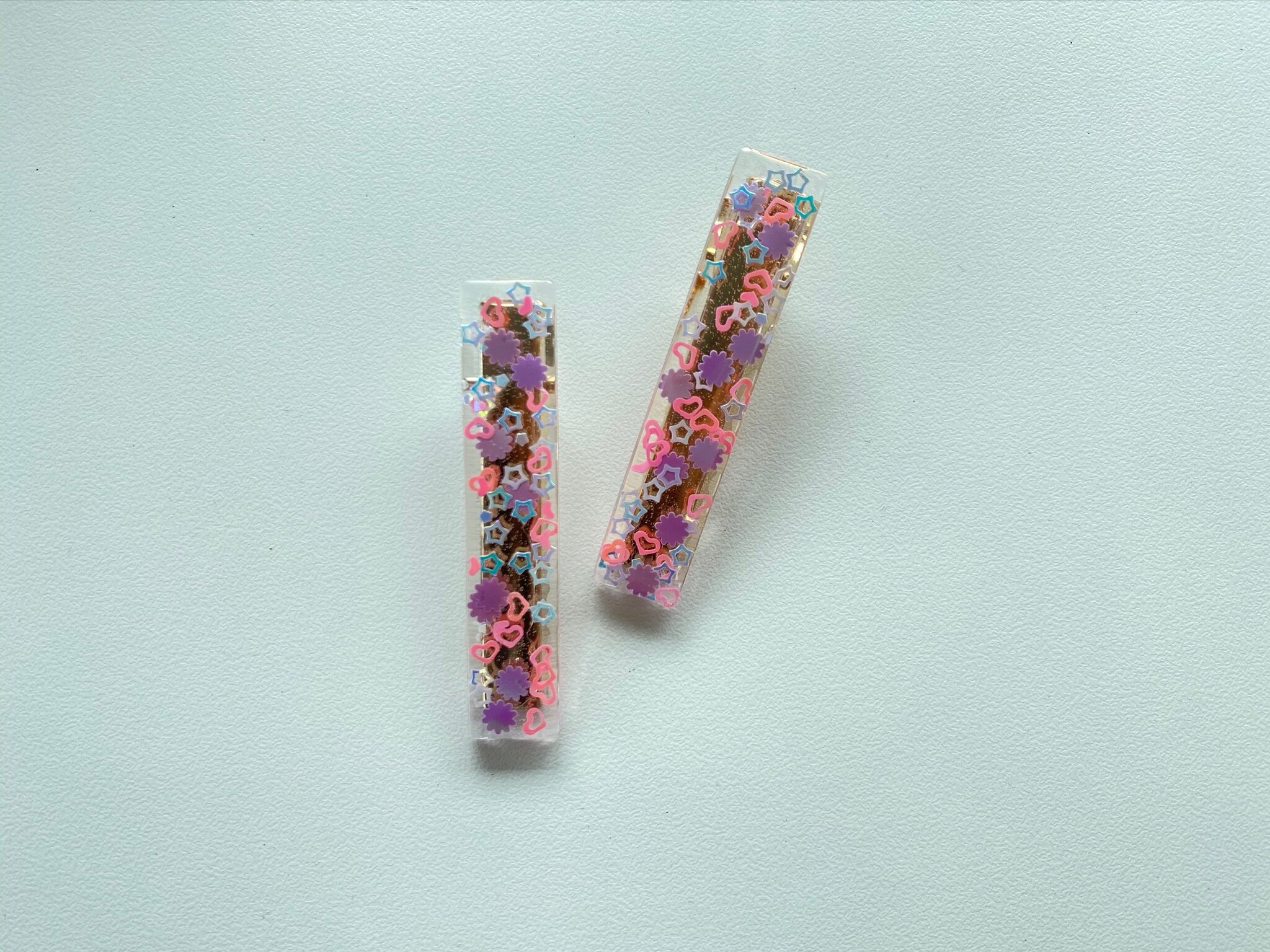 Love Confetti Barrettes