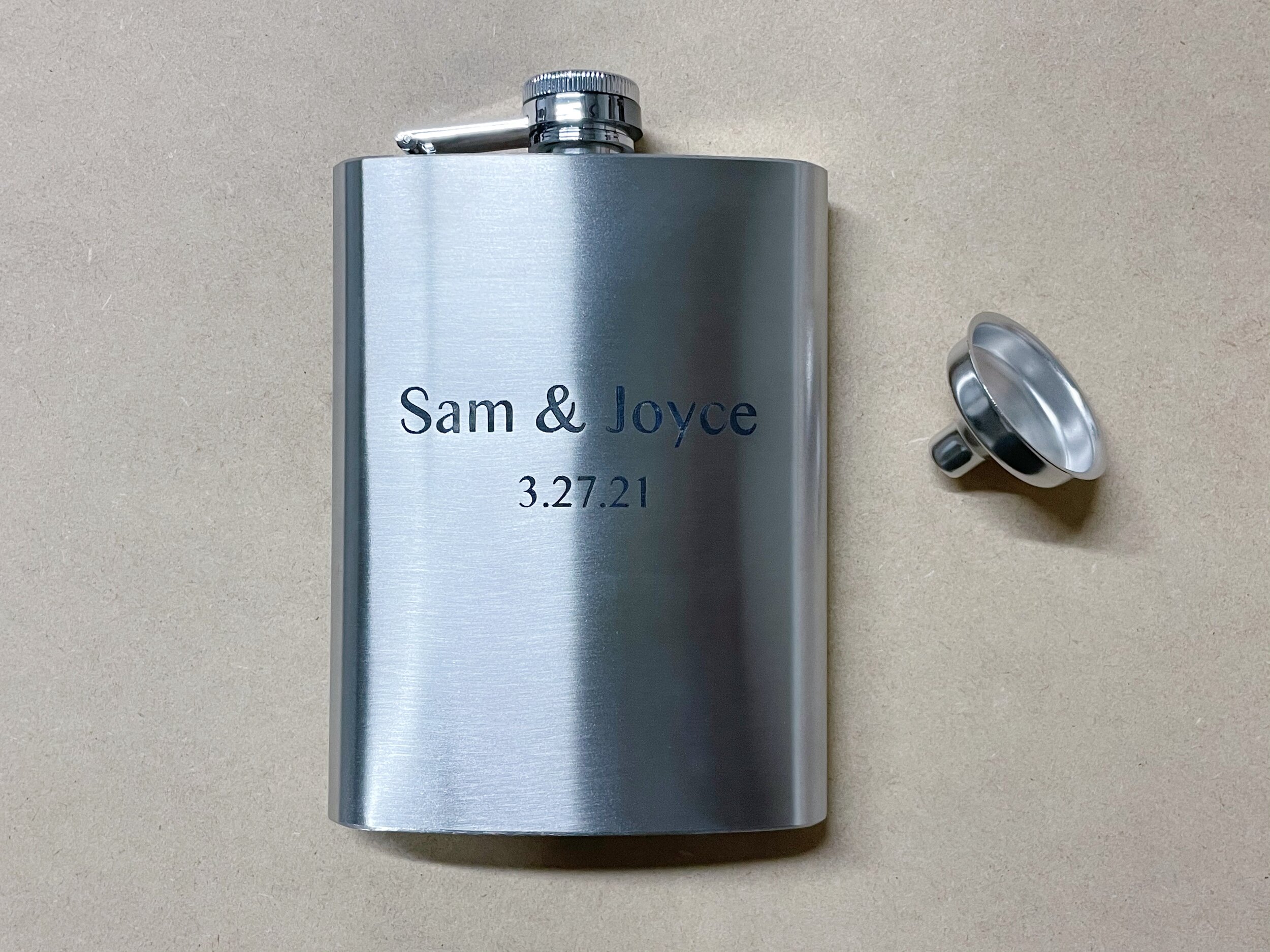 Customized 8oz Flask