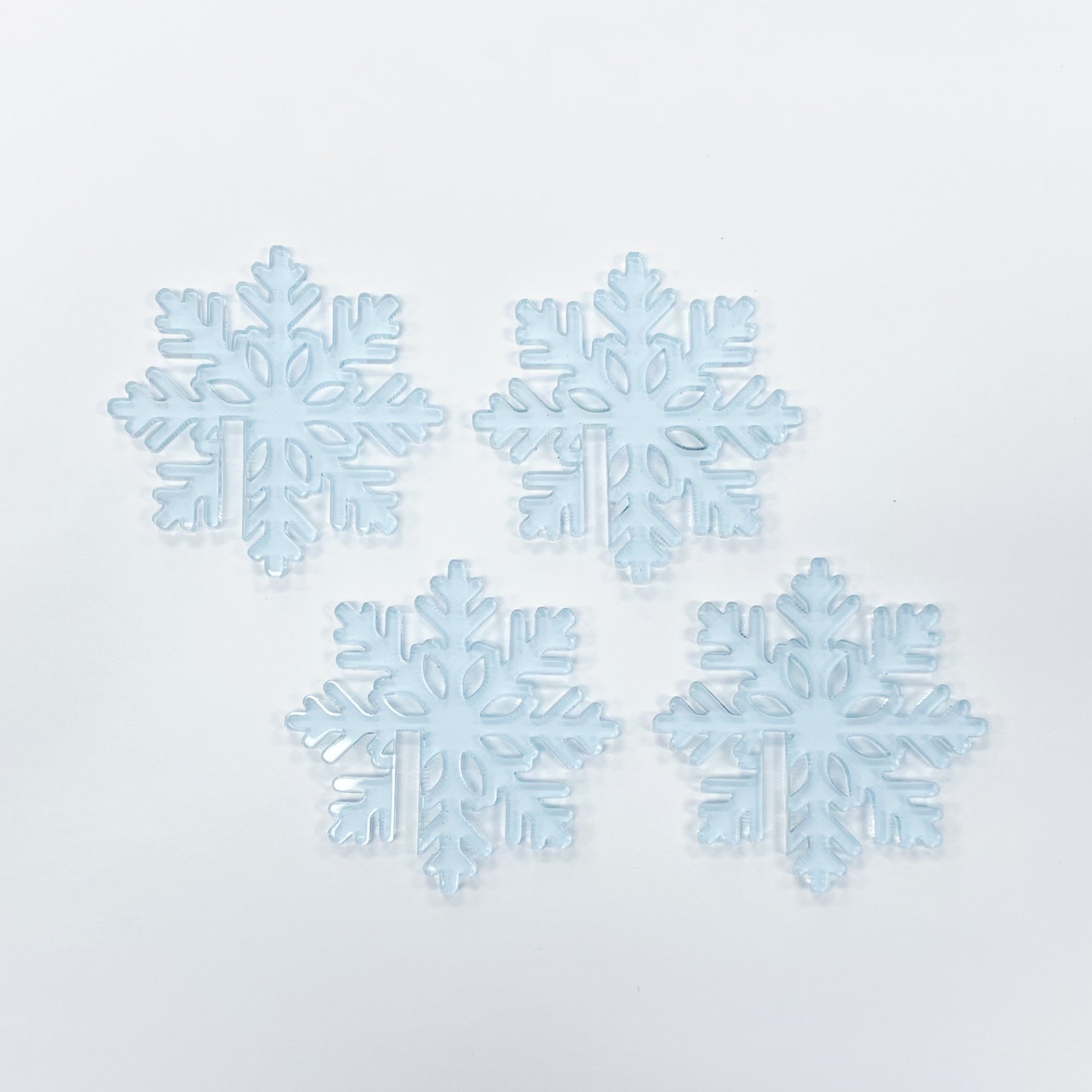 Snowflake Drink Tags