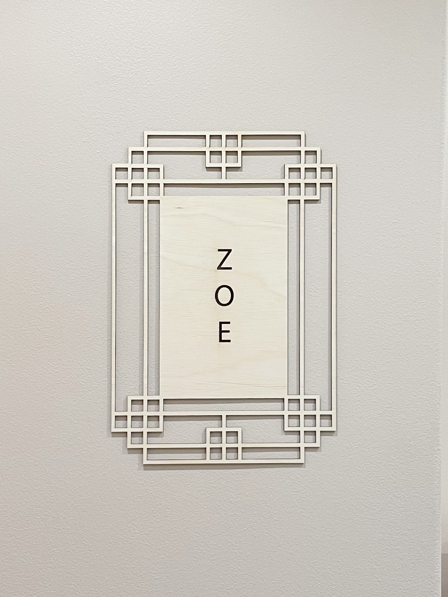 Wooden Traditional Korean Dohl Signage