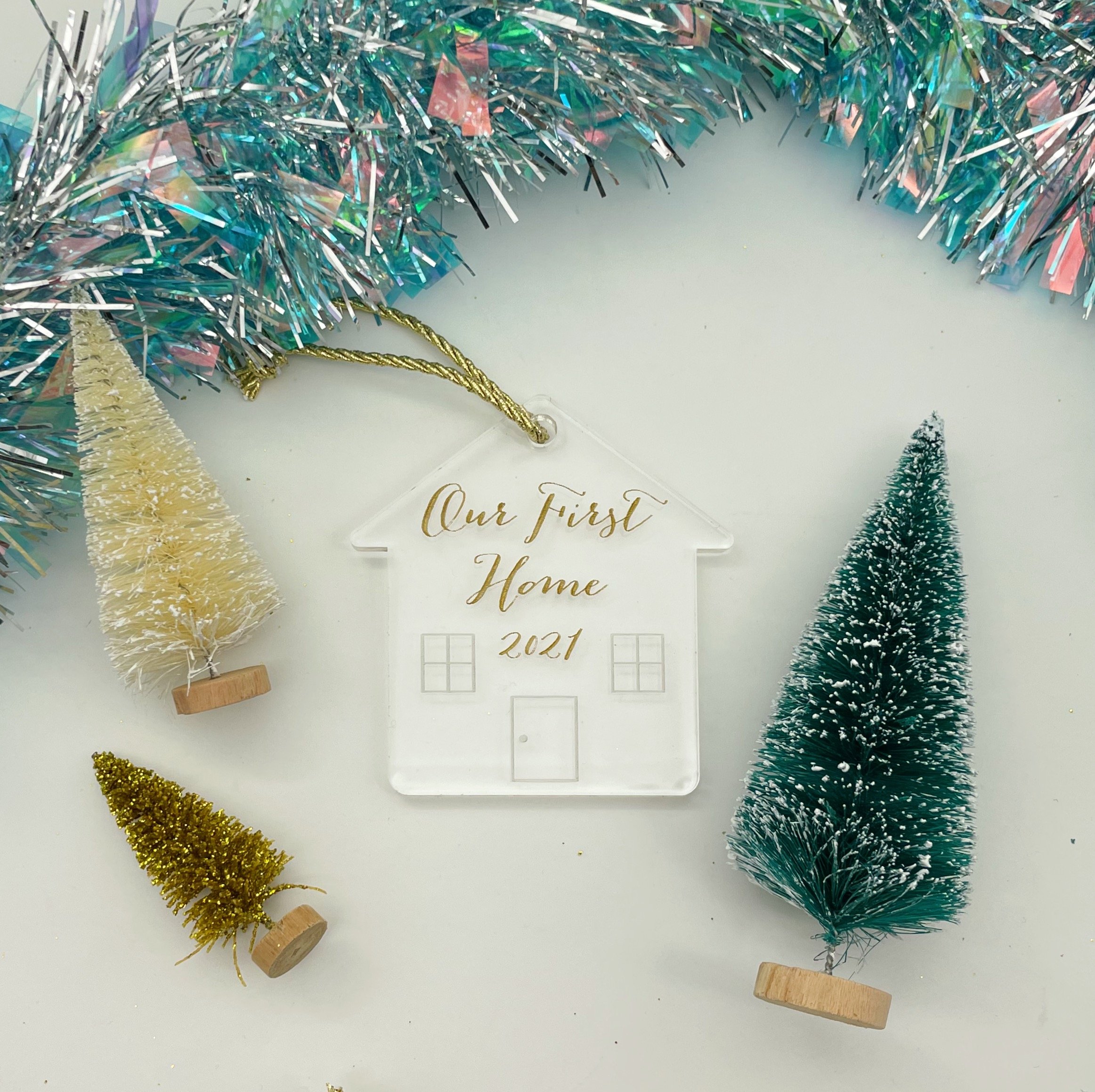 "Our First Home" Ornament