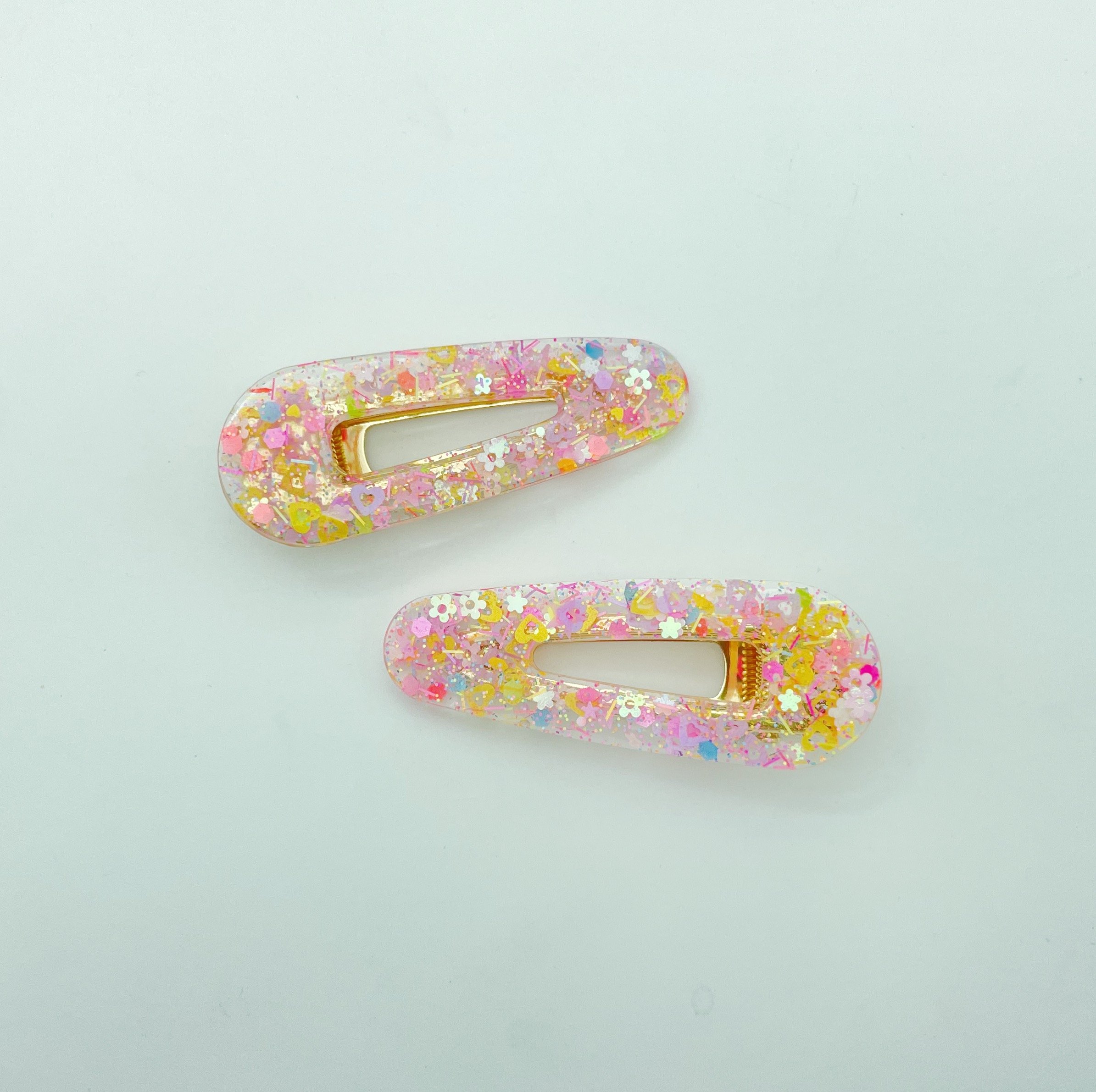 Flower Power Hair Clips