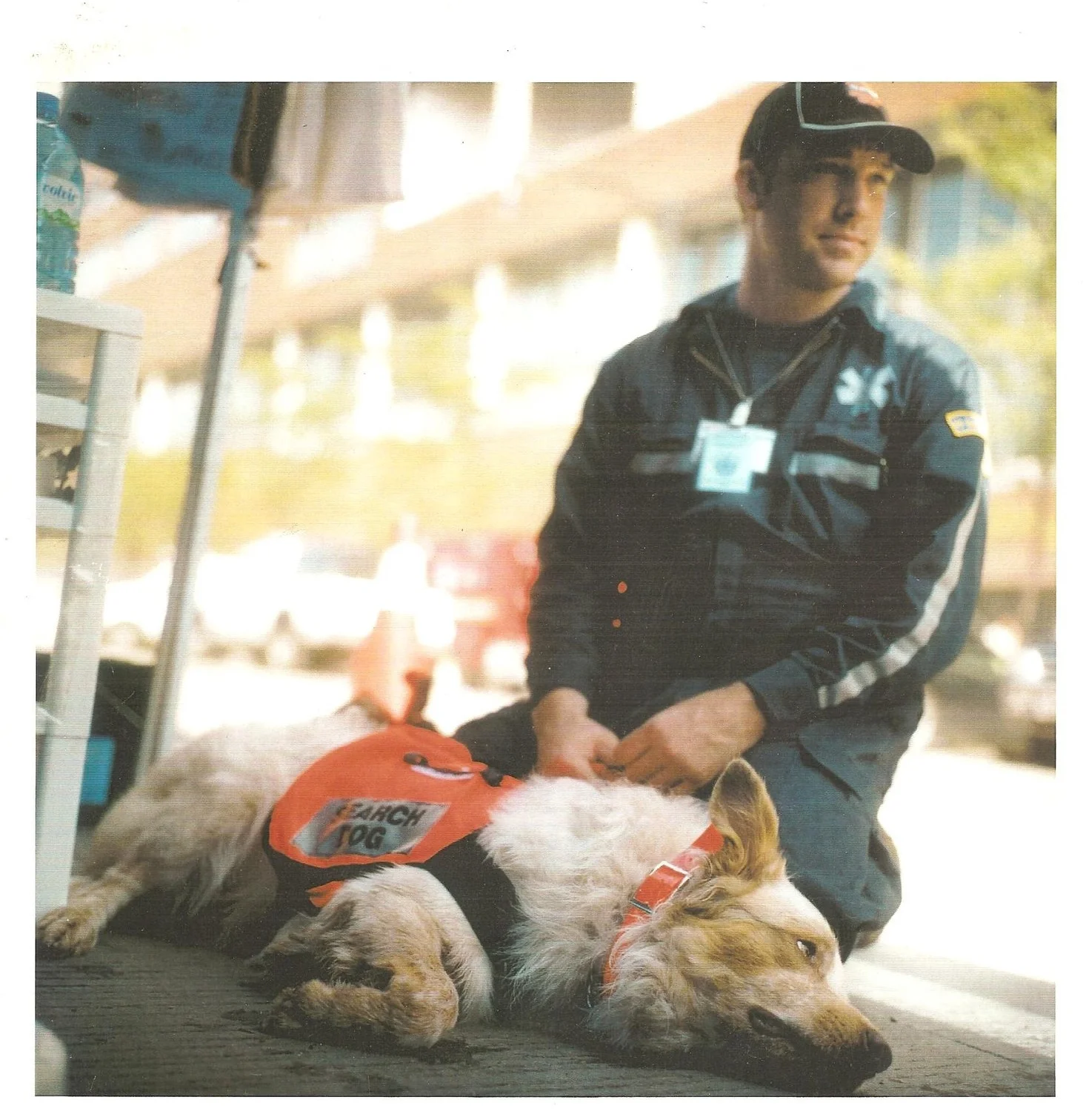 Erick & Pork Chop @ Ground Zero 2001 - Tracey Litt Photography