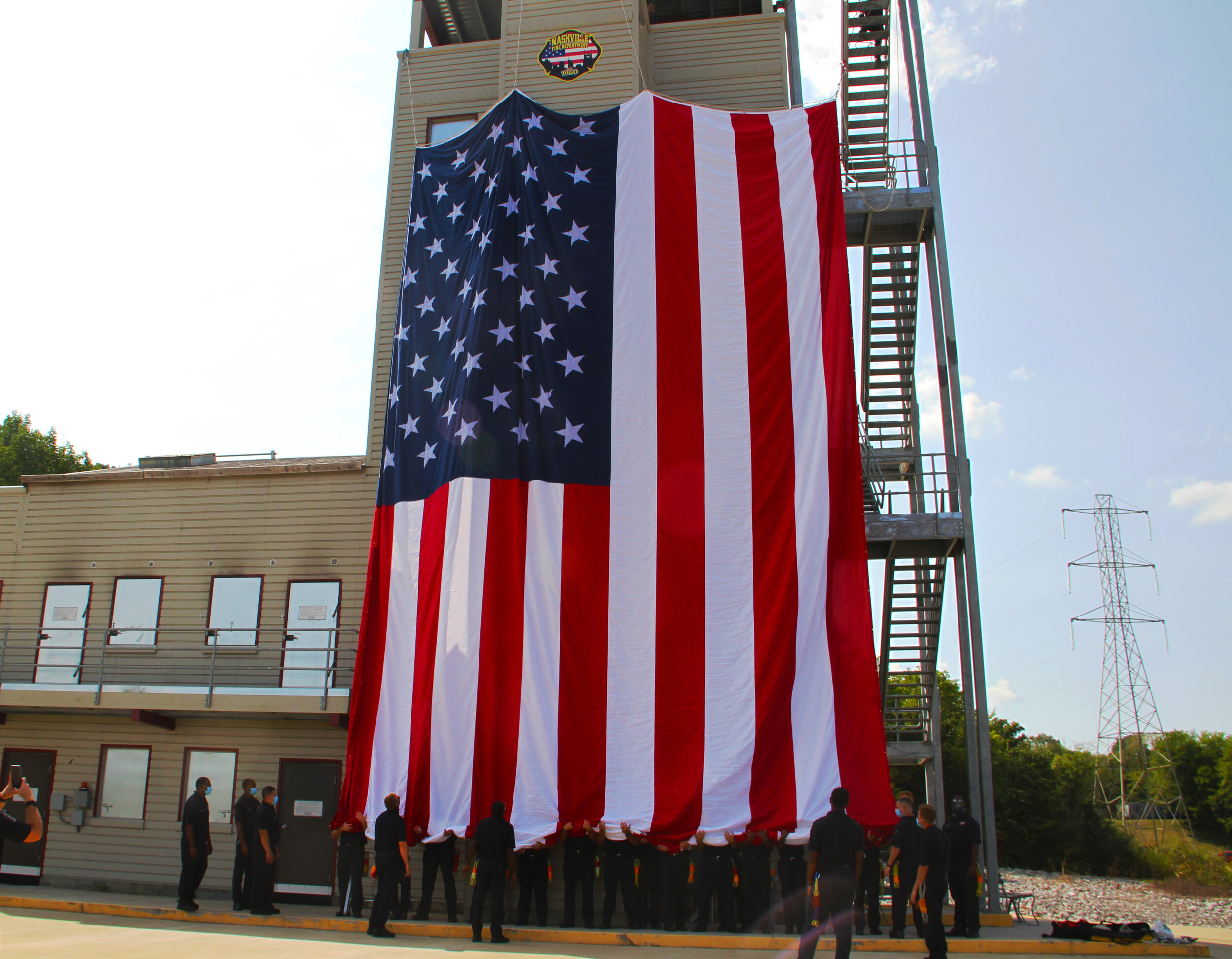  2020 9/11 Tribute Nashville Fire Department Training Grounds – 9/11 REMEMBERED 2020 – Photo: Cierra Mazzola – All Rights Reserved 