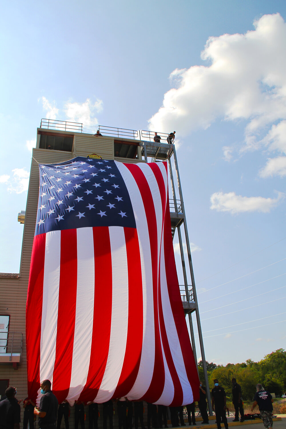  2020 9/11 Tribute Nashville Fire Department Training Grounds – 9/11 REMEMBERED 2020 – Photo: Cierra Mazzola – All Rights Reserved 