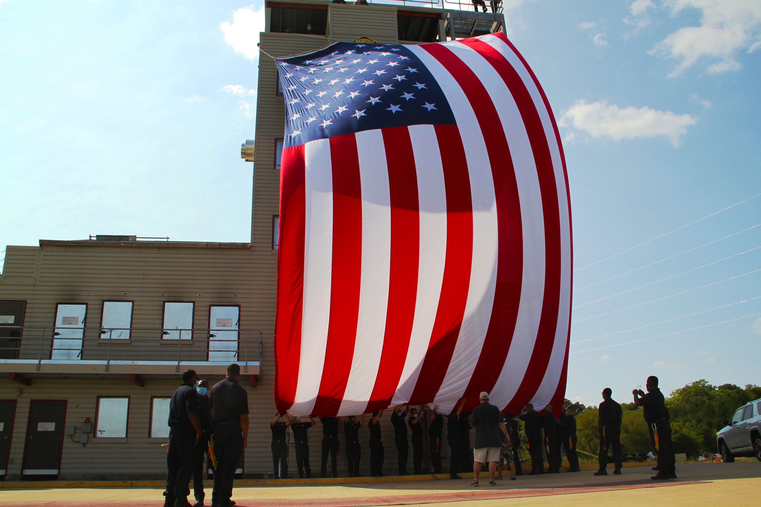  2020 9/11 Tribute Nashville Fire Department Training Grounds – 9/11 REMEMBERED 2020 – Photo: Cierra Mazzola – All Rights Reserved 