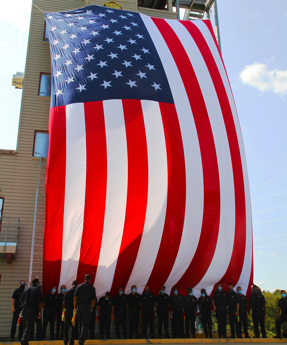  2020 9/11 Tribute Nashville Fire Department Training Grounds – 9/11 REMEMBERED 2020 – Photo: Cierra Mazzola – All Rights Reserved 