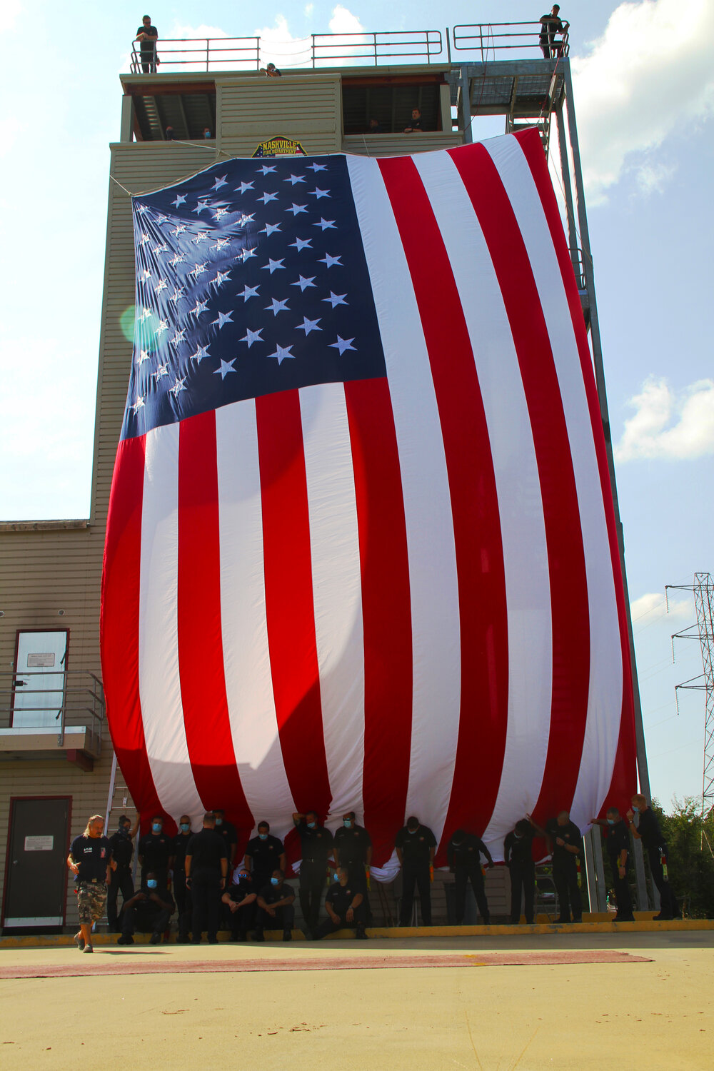  2020 9/11 Tribute Nashville Fire Department Training Grounds – 9/11 REMEMBERED 2020 – Photo: Cierra Mazzola – All Rights Reserved 