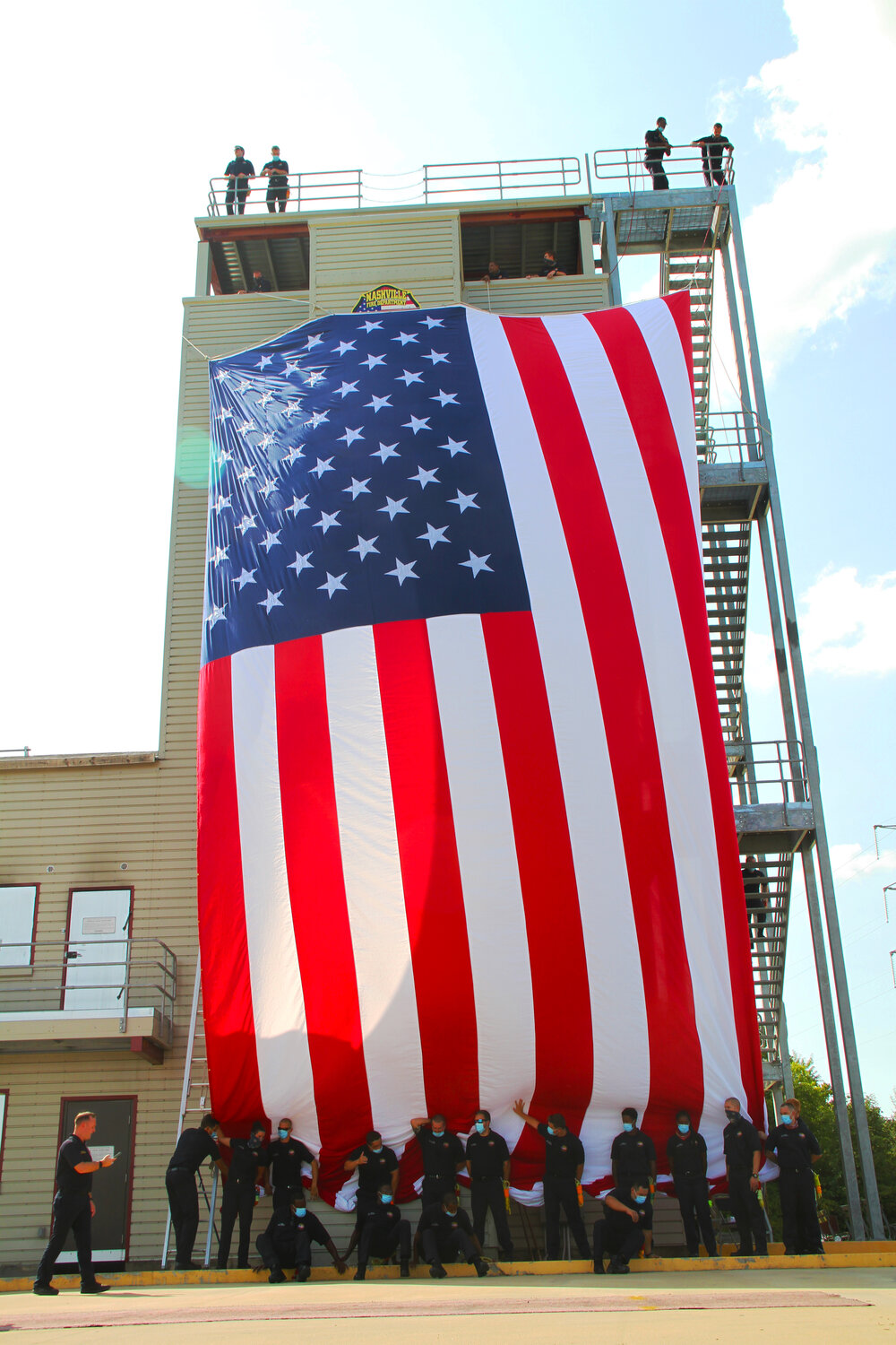  2020 9/11 Tribute Nashville Fire Department Training Grounds – 9/11 REMEMBERED 2020 – Photo: Cierra Mazzola – All Rights Reserved 