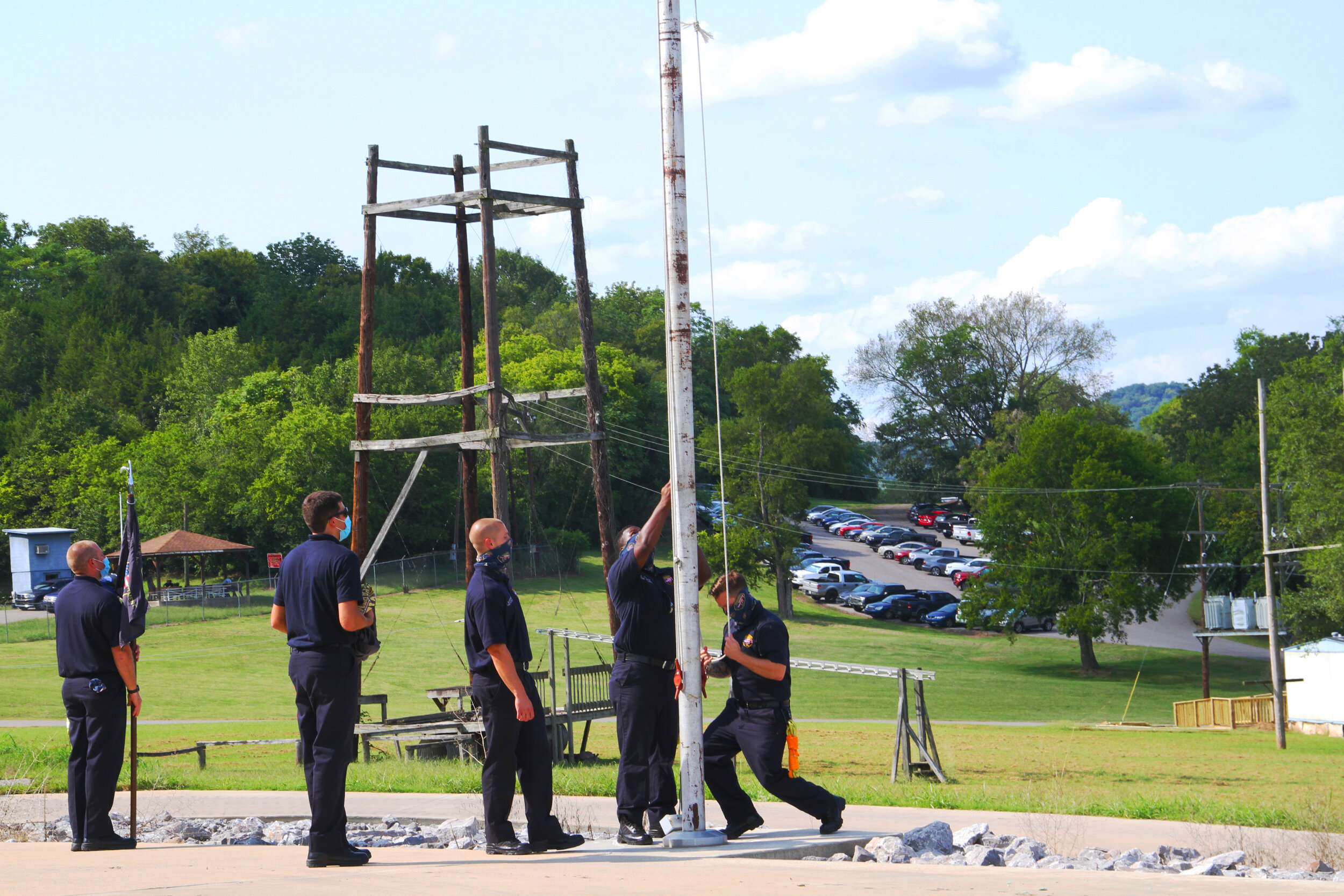  2020 9/11 Tribute Nashville Fire Department Training Grounds – 9/11 REMEMBERED 2020 – Photo: Cierra Mazzola – All Rights Reserved 