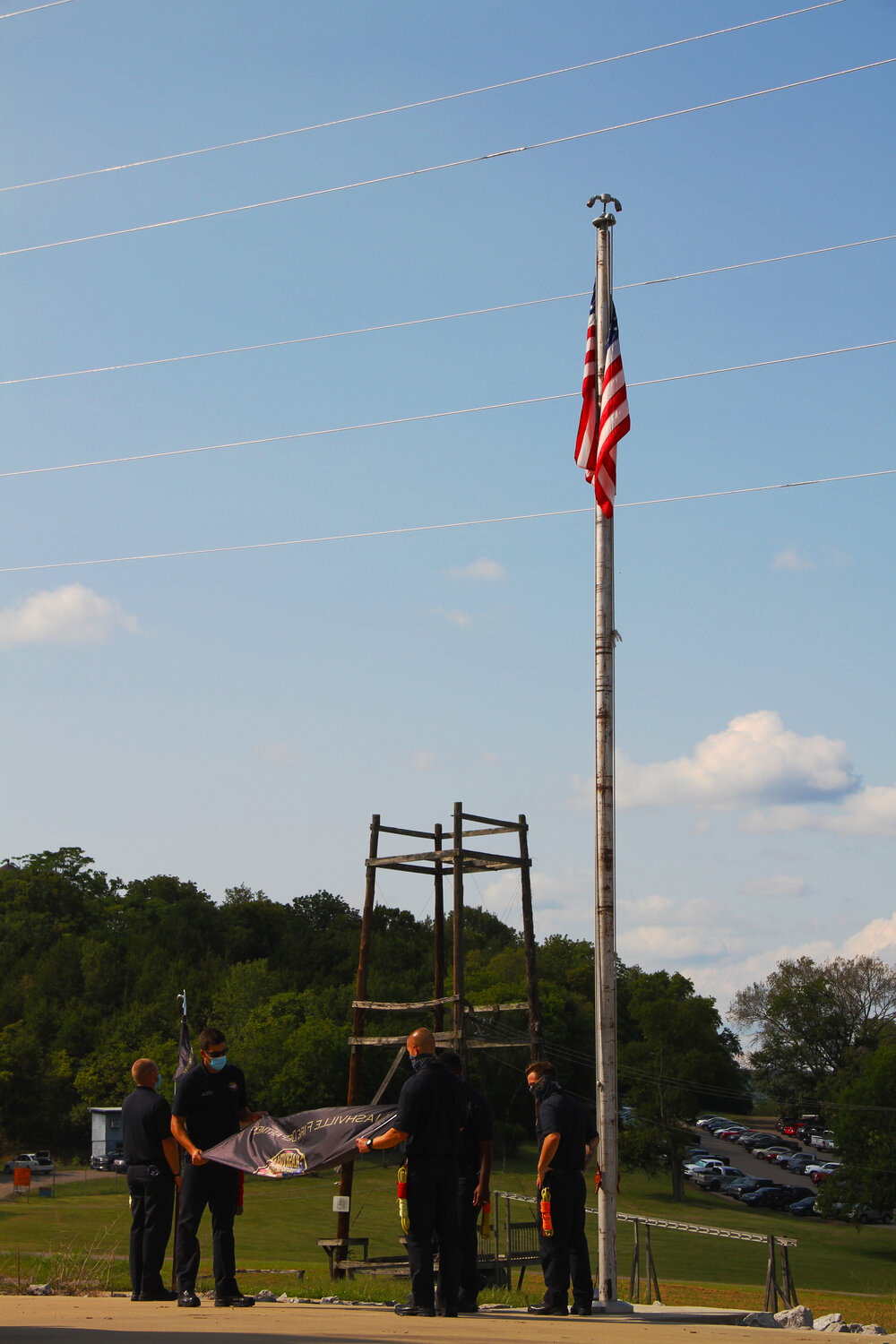  2020 9/11 Tribute Nashville Fire Department Training Grounds – 9/11 REMEMBERED 2020 – Photo: Cierra Mazzola – All Rights Reserved 