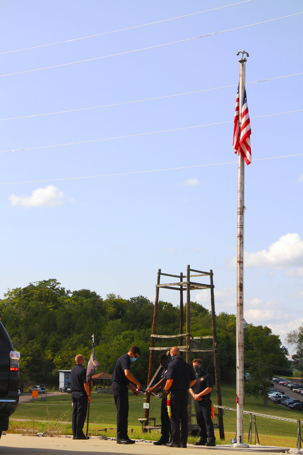  2020 9/11 Tribute Nashville Fire Department Training Grounds – 9/11 REMEMBERED 2020 – Photo: Cierra Mazzola – All Rights Reserved 