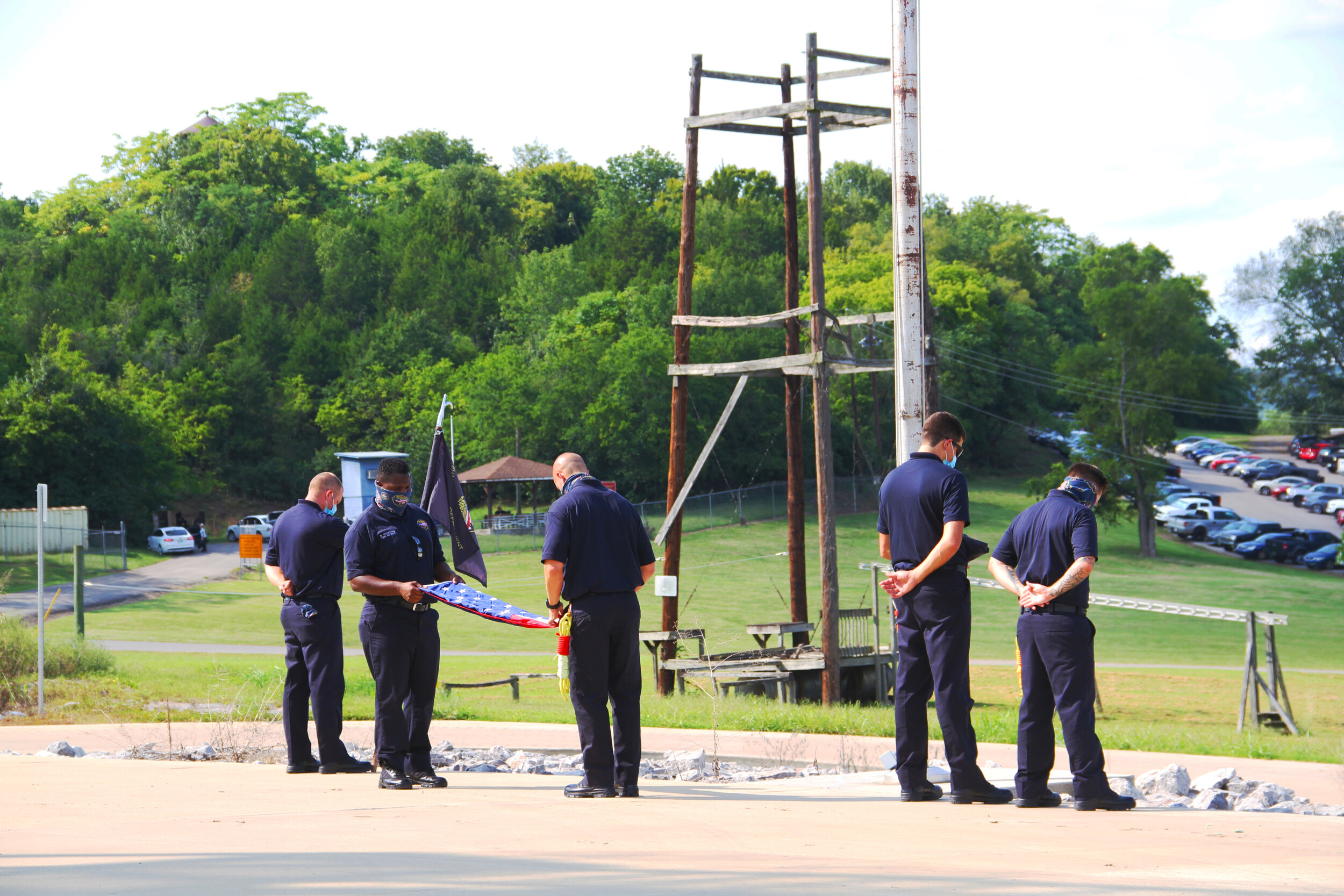  2020 9/11 Tribute Nashville Fire Department Training Grounds – 9/11 REMEMBERED 2020 – Photo: Cierra Mazzola – All Rights Reserved 