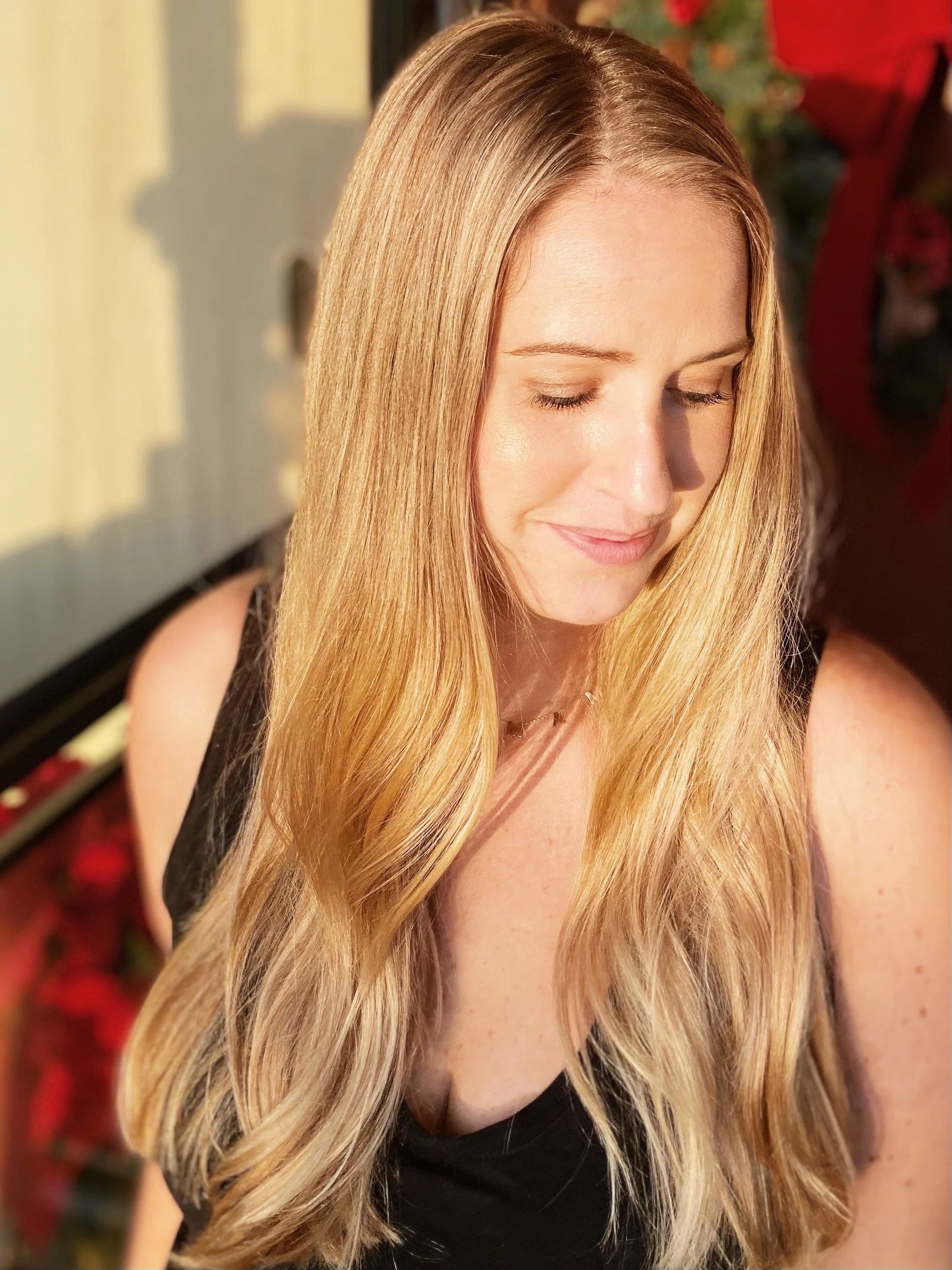 Lived-In Blonde Hair Santa Monica