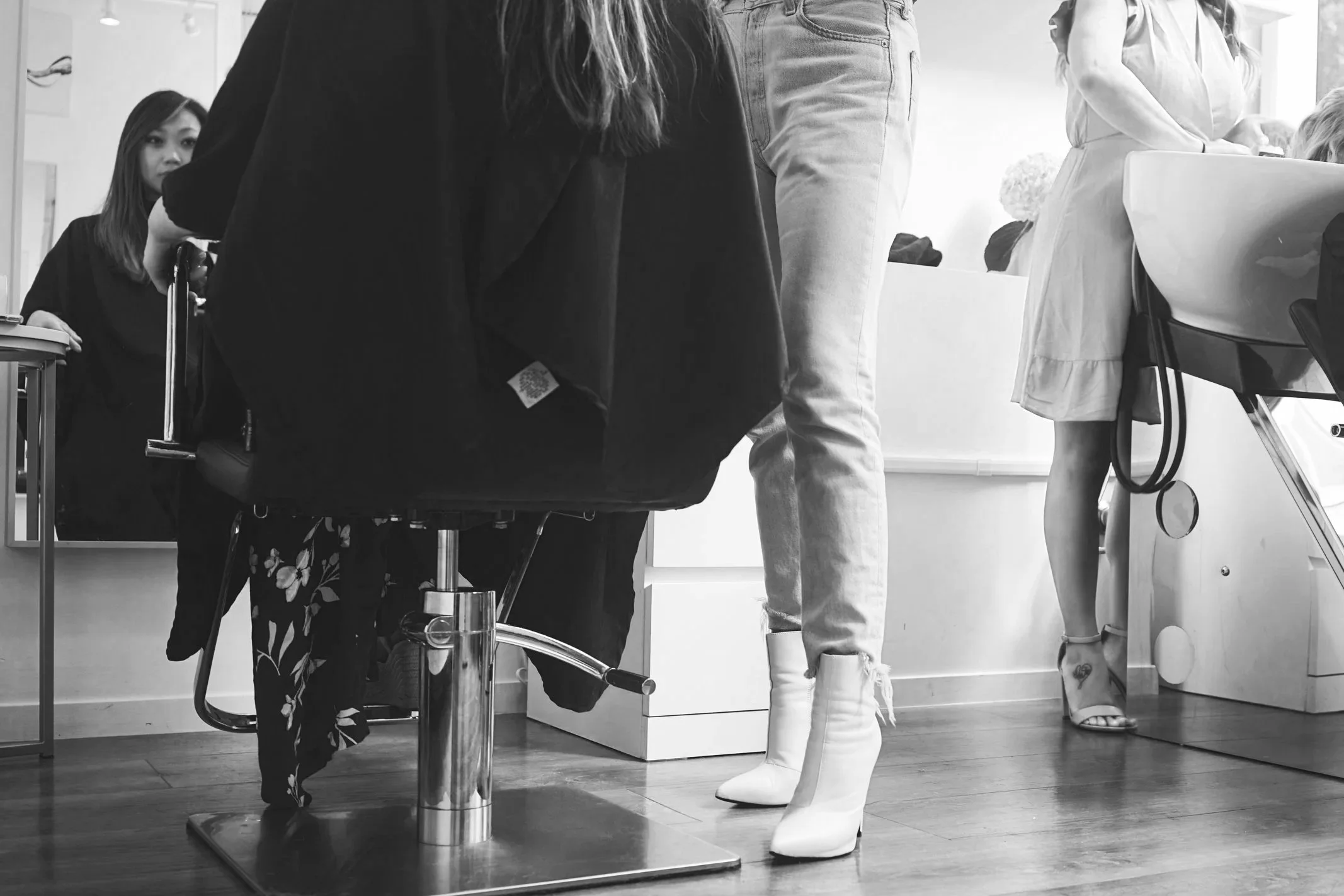 Boutique hair salon in Santa Monica specializing in balayage and blondes