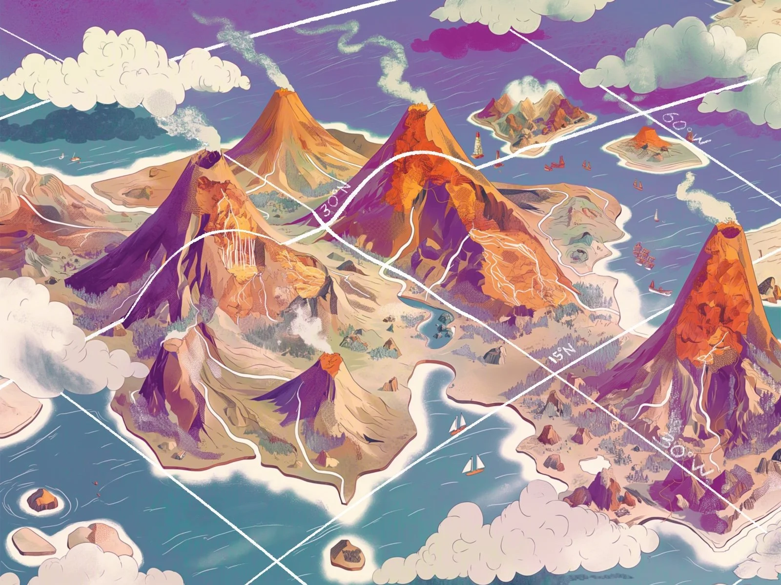 Mapping Volcanoes