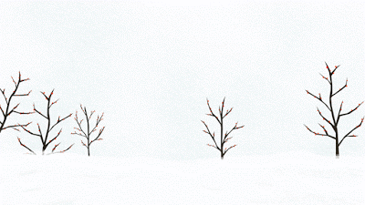 Promotional Christmas gif for the book Peter and the Wolf .