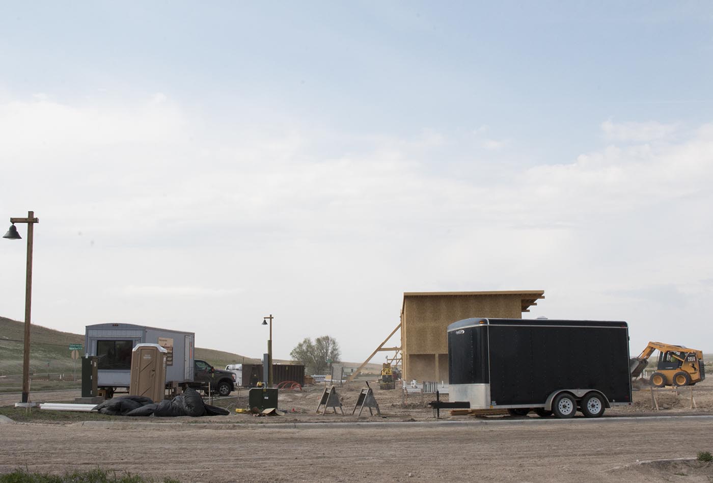   Construction at Thunder Valley.  