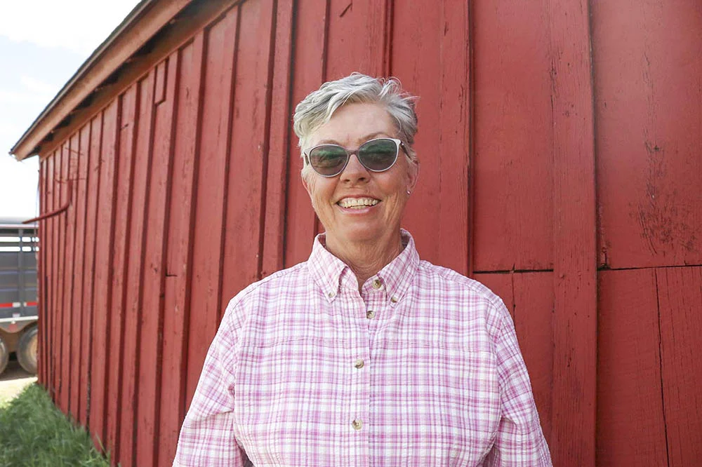   Rancher Judy McCullough at home at Empire Ranch, in Moorcroft, Wyoming.  