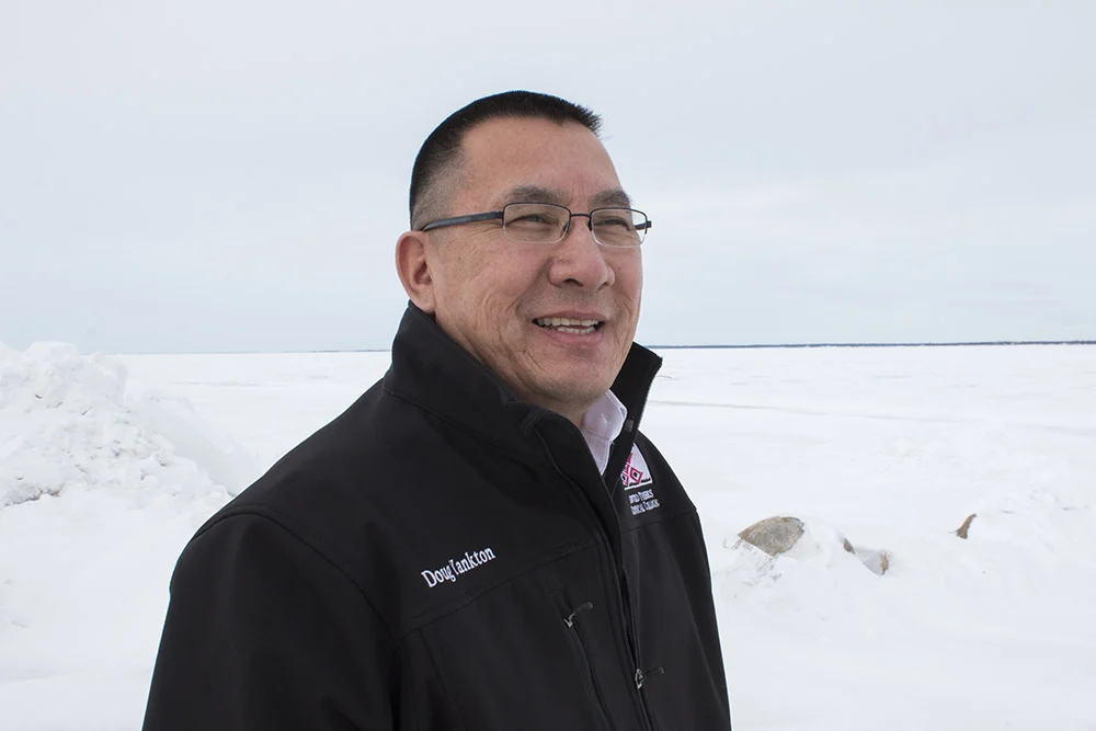   Doug Yankton Senior, the Crow Hill District Representative of Spirit Lake Nation and the Tribal Vice Chairman.  