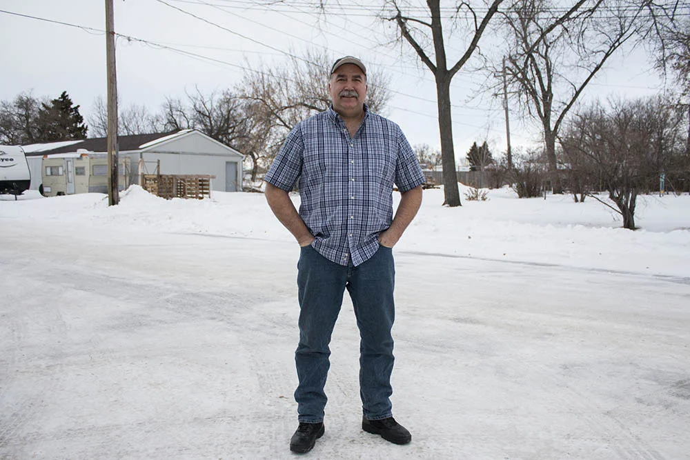 Jeff Kenner in Devils Lake, North Dakota.