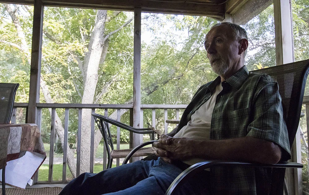   Steve at home in Brookings, South Dakota.   