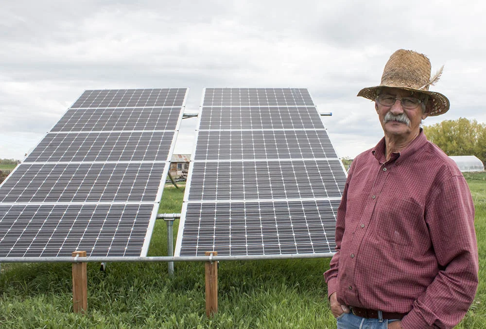 Tom Varcalli at his home in Sheridan, Wyoming.