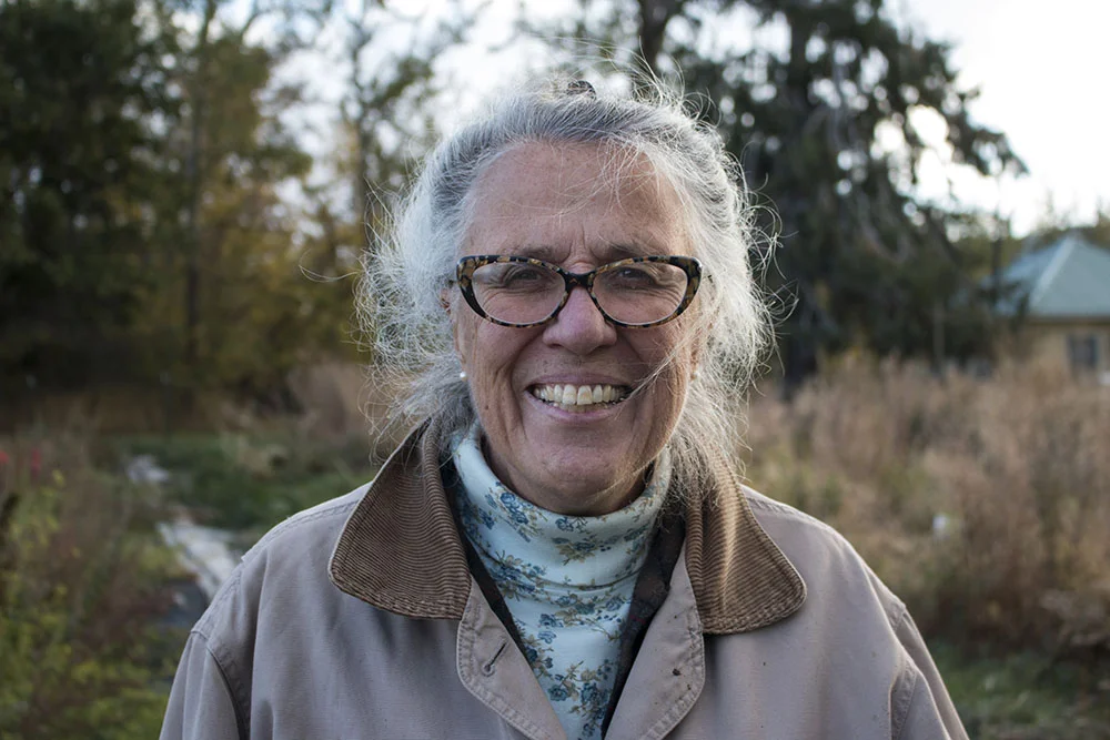 Susan Boyd at her farm in Union, Oregon.
