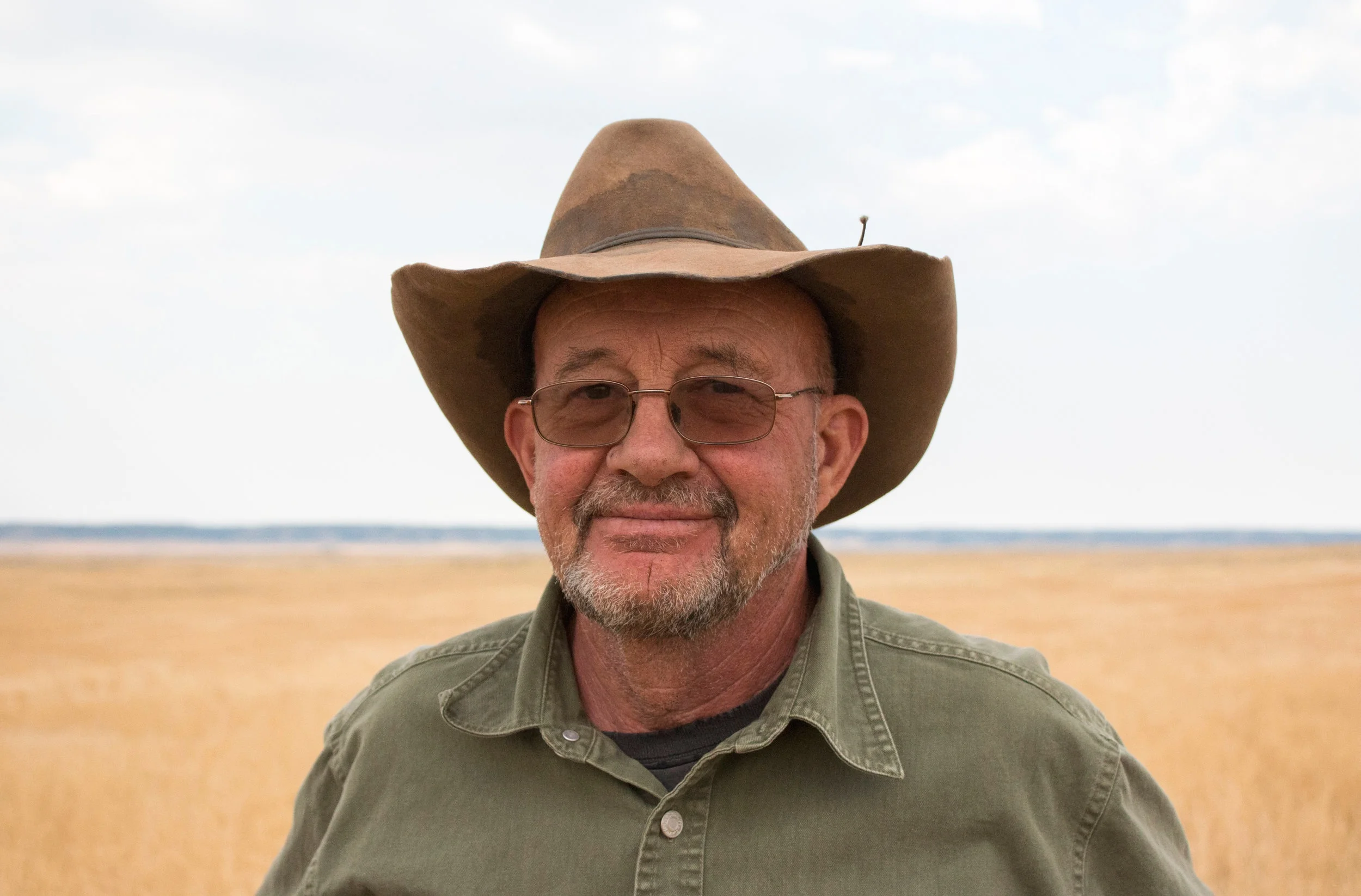   Steve Charter at his home in Shepherd, Montana. John and Steve met in the early 1970s and quickly bonded over their interest and care for the land.  