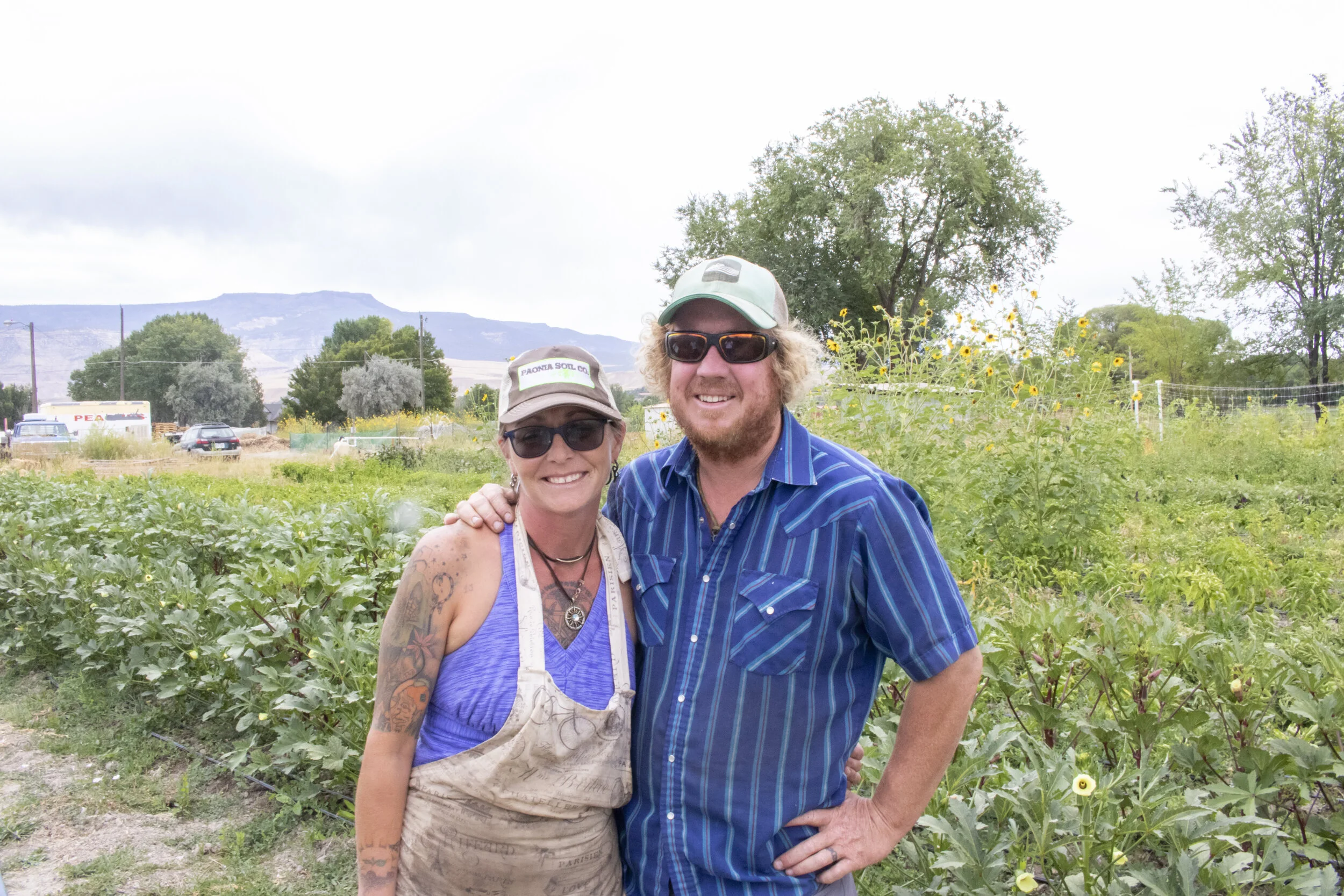 Dawn Trujillo and Brian Adams run Green Junction Farmstead in Clifton, Colorado.