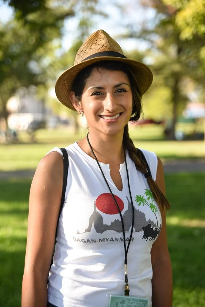  Stephania Vazconez, Community Organizer with Mutual Aid Partners 