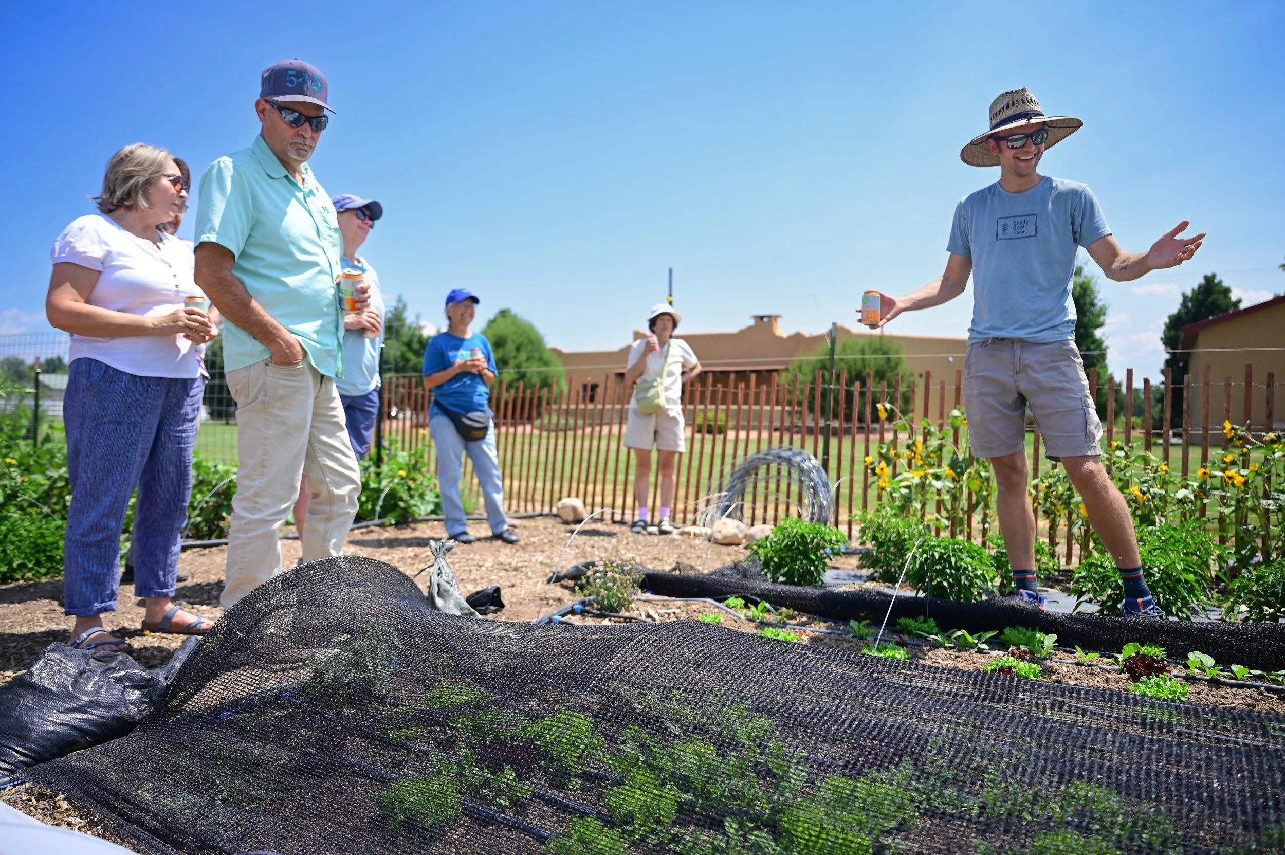  On a farm tour hosted by the Western Colorado Alliance, Dylan shows community members how to best utilize the land to yield profits and produce. With visits to seven farms across four counties and more than 150 attendees, Family To Farm,  the Alliance’s 2024 farm tour series, sought to bring community members together to learn about local, regenerative farms.  