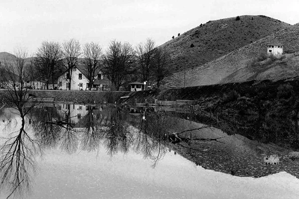 Farmhouse and Pond, Rajneeshpuram