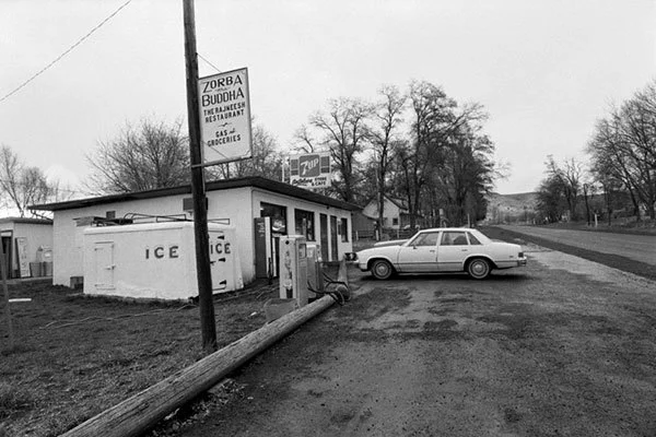 Zorba the Buddha Restaurant in Antelope, Oregon.