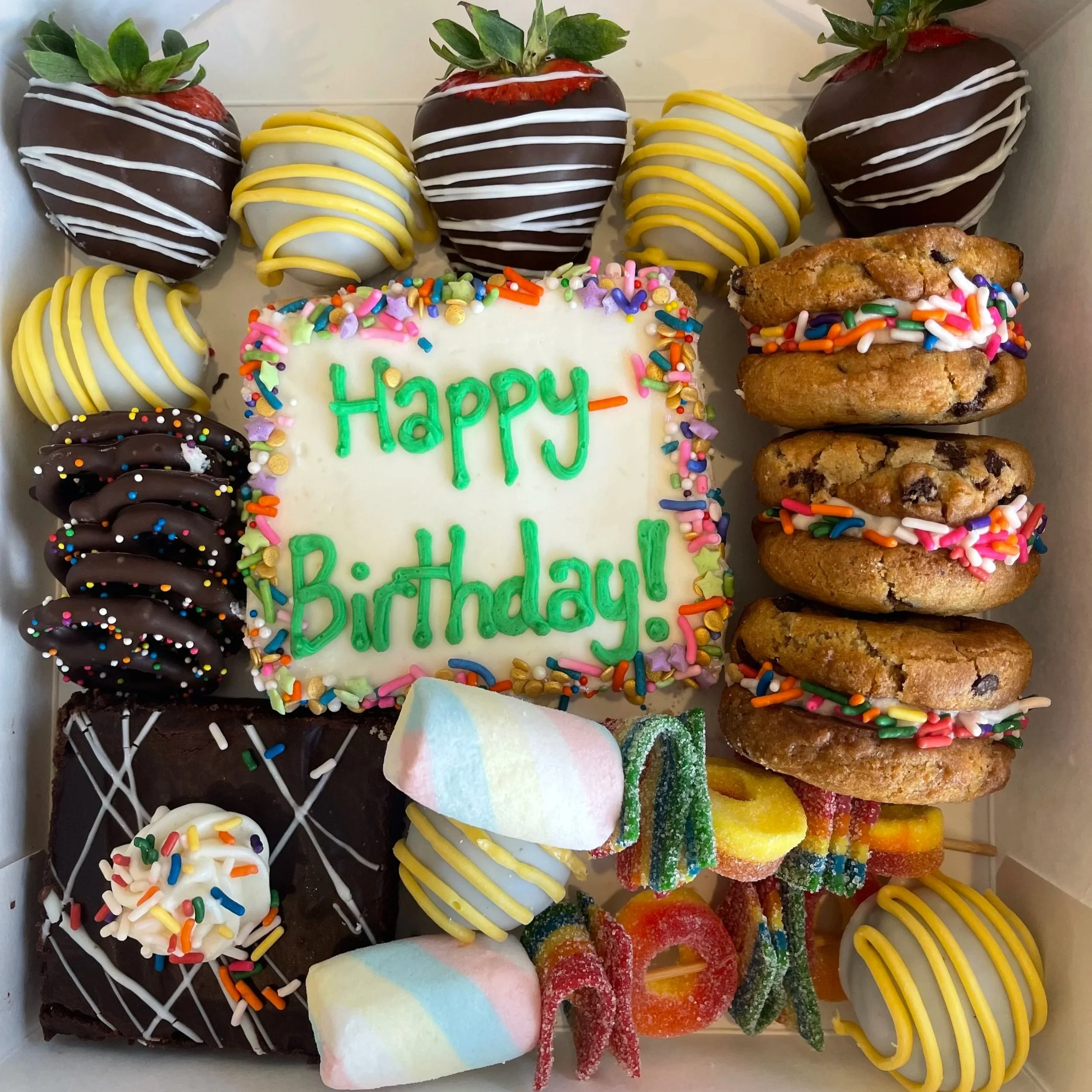 birthday box - $30 - serves 4-6