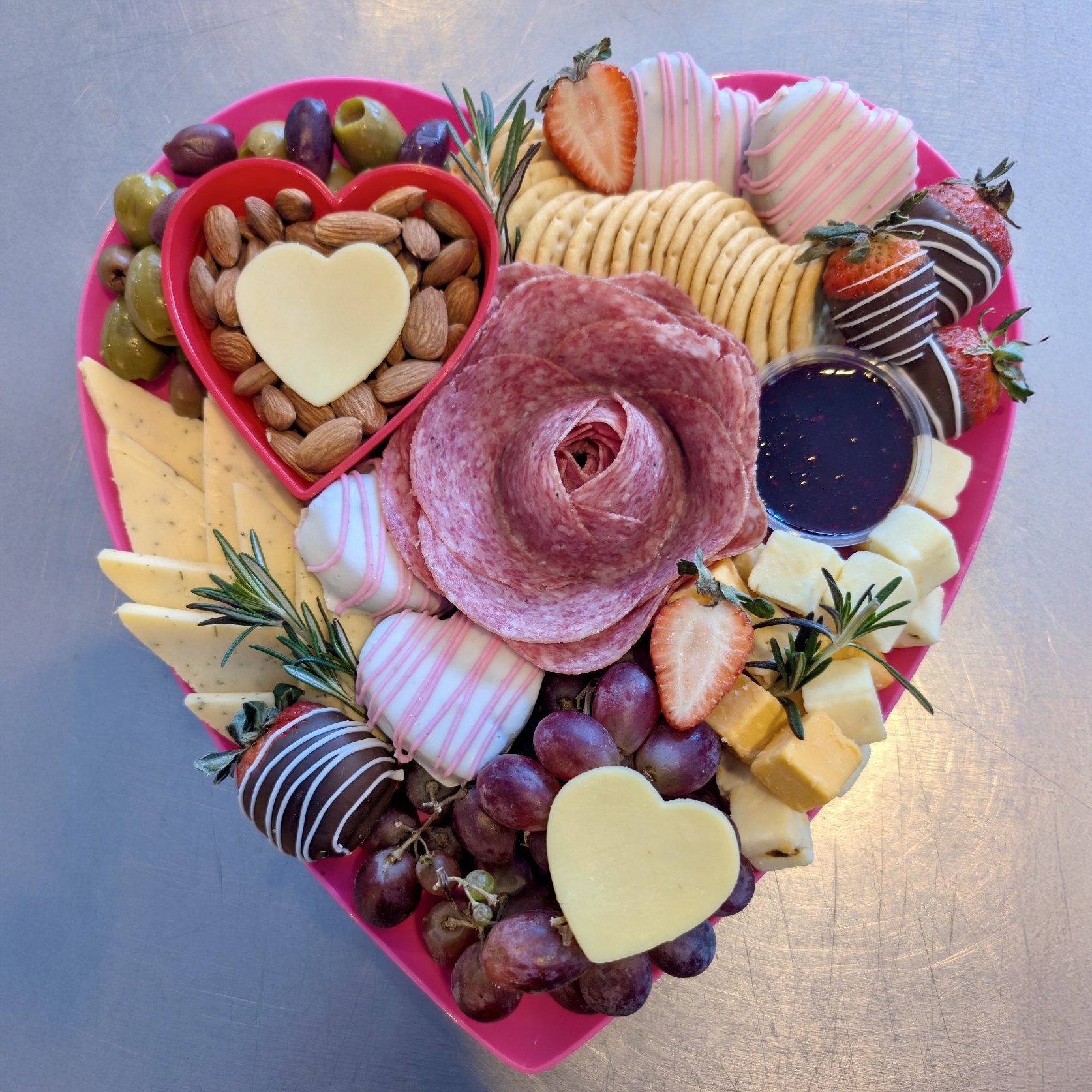 Valentine’s Day Charcuterie Platter - $45