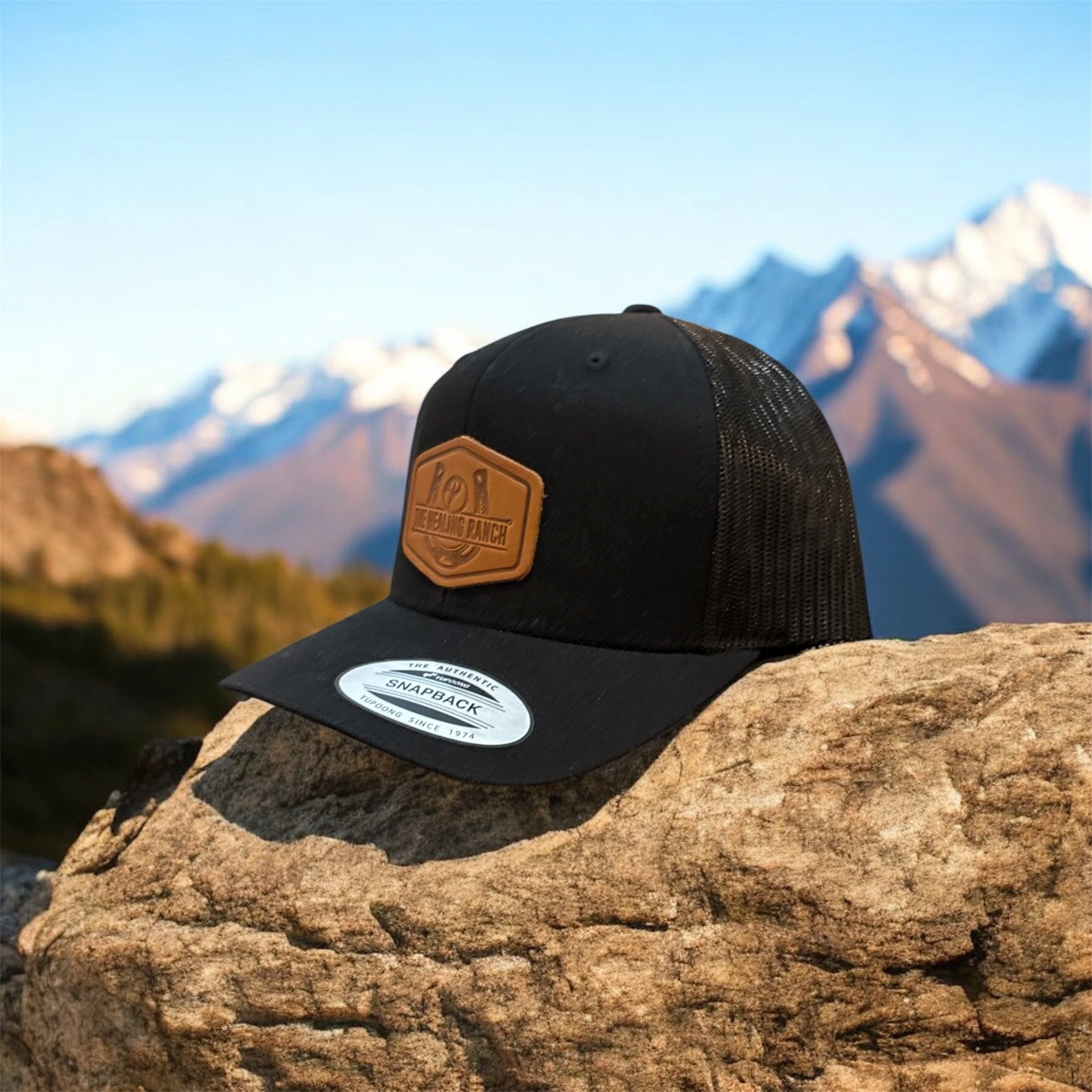 The Healing Ranch Hat - Leather Patch
