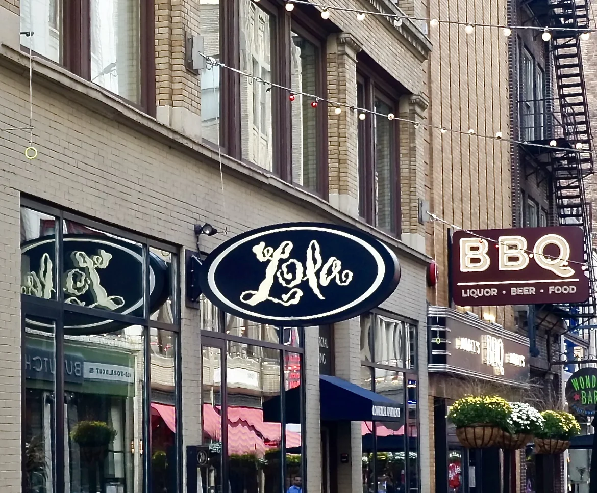 Lola Bistro. E. Fourth Street, Cleveland.