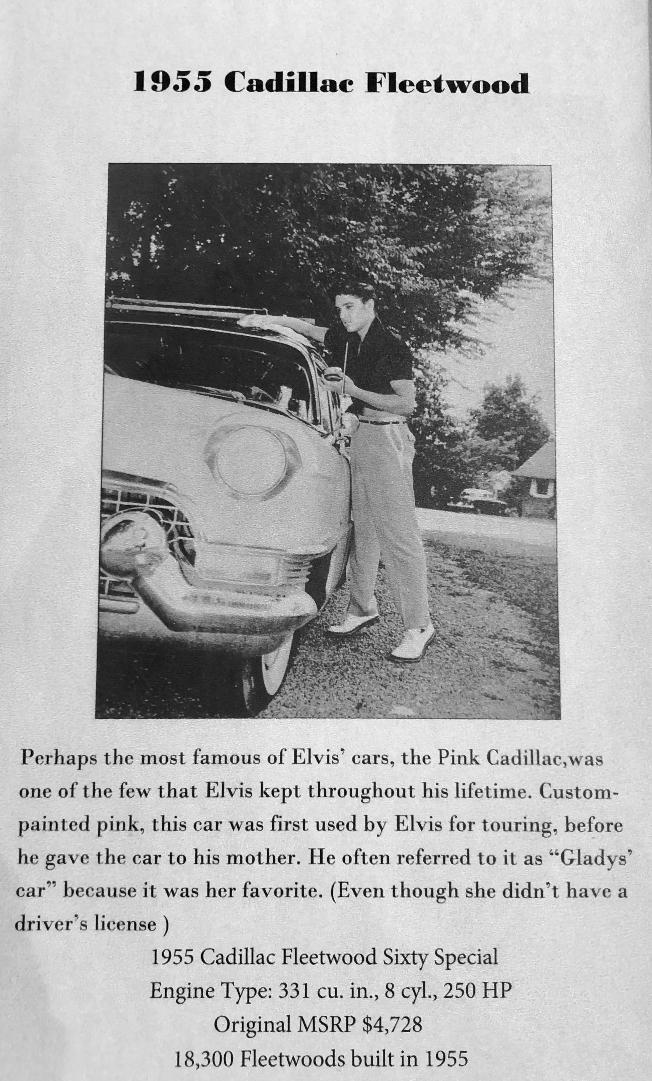 Riding in my Pink Cadillac…