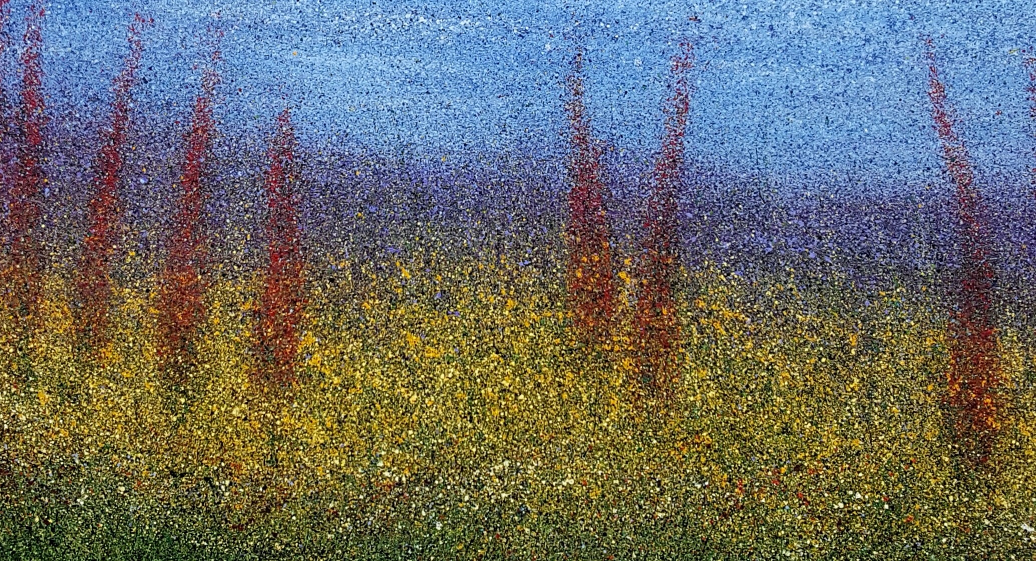 Flowers Land Scape