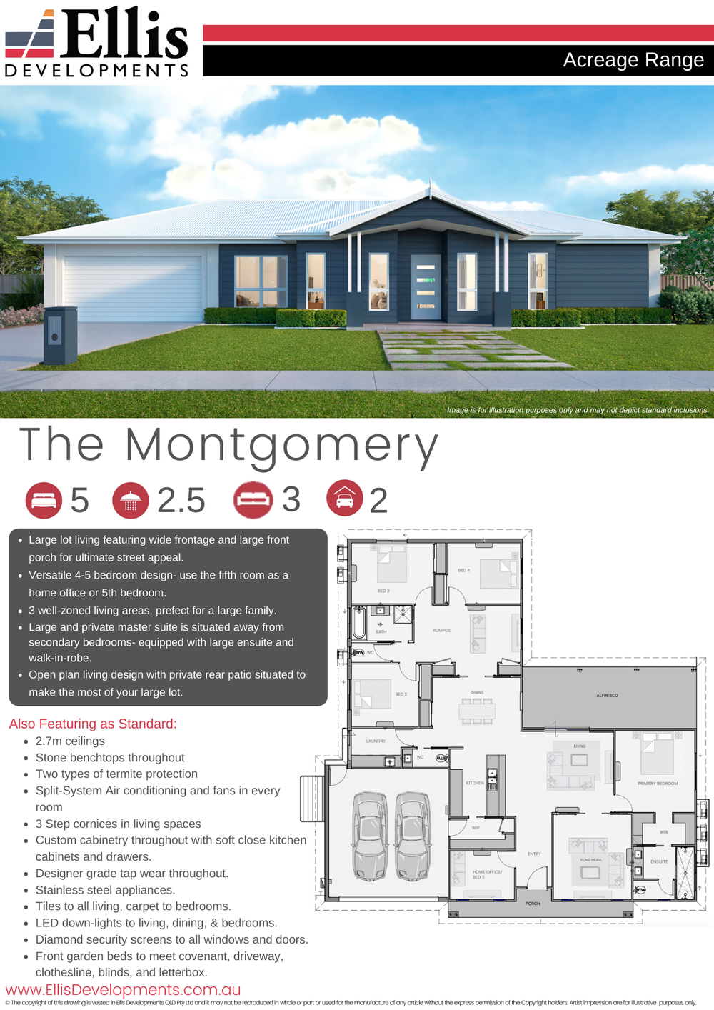 Acreage Range Ellis Developments Townsville Builders