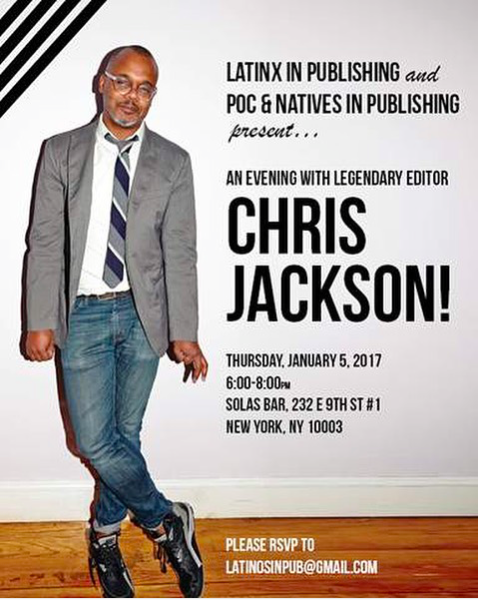 An Evening with Legendary Editor Chris Jackson