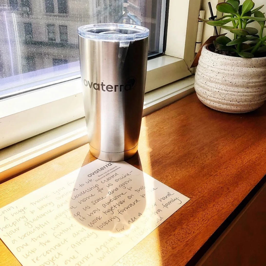 #ClientSpotlight It was amazing working with the @ovaterra team and their talented CEO @jodi_neuhauser on a complete website redesign and launch of the new brand! Love to see this feedback and appreciation from my clients - check out the fresh site a