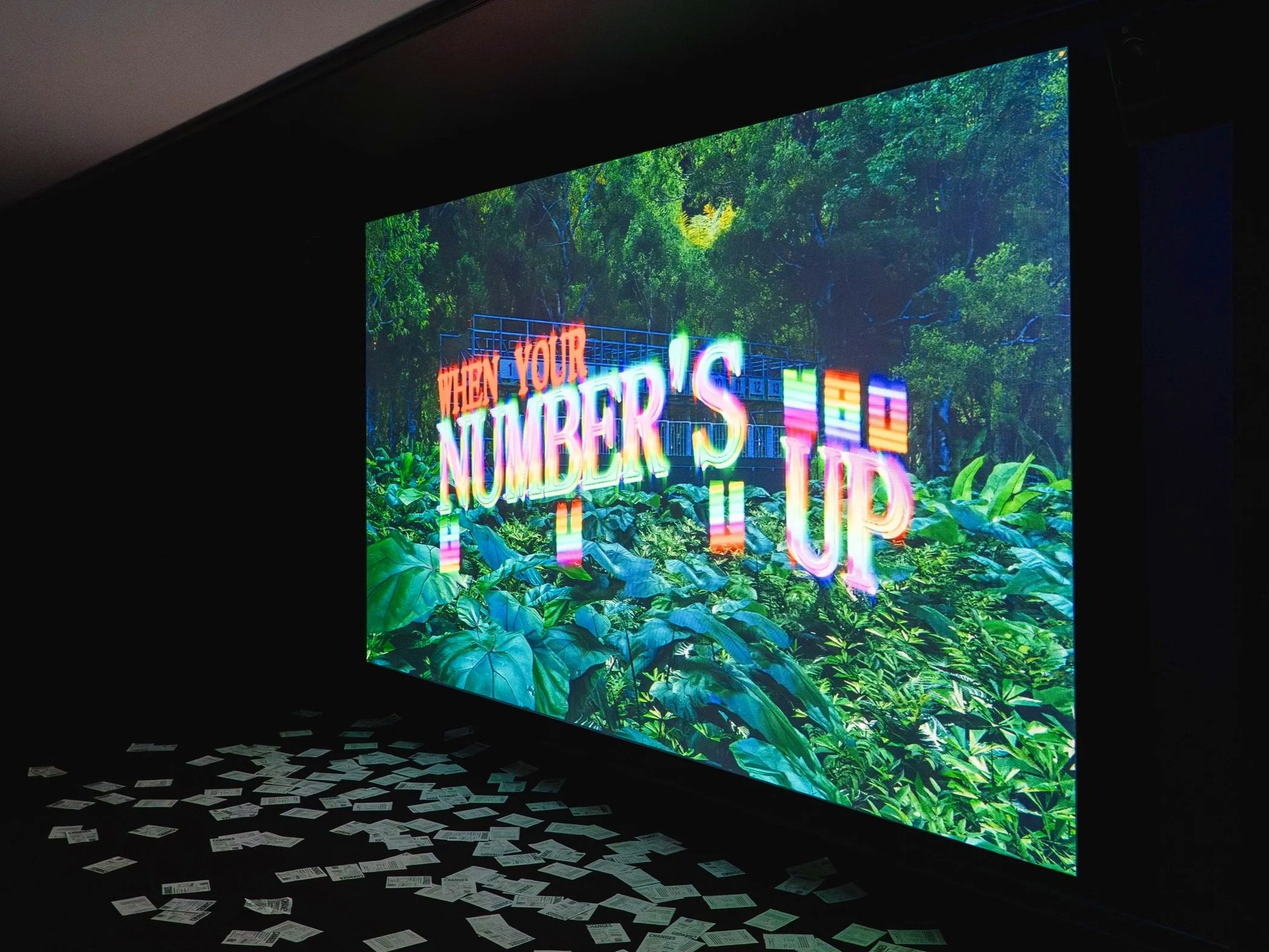 Photo of When Your Number's Up install