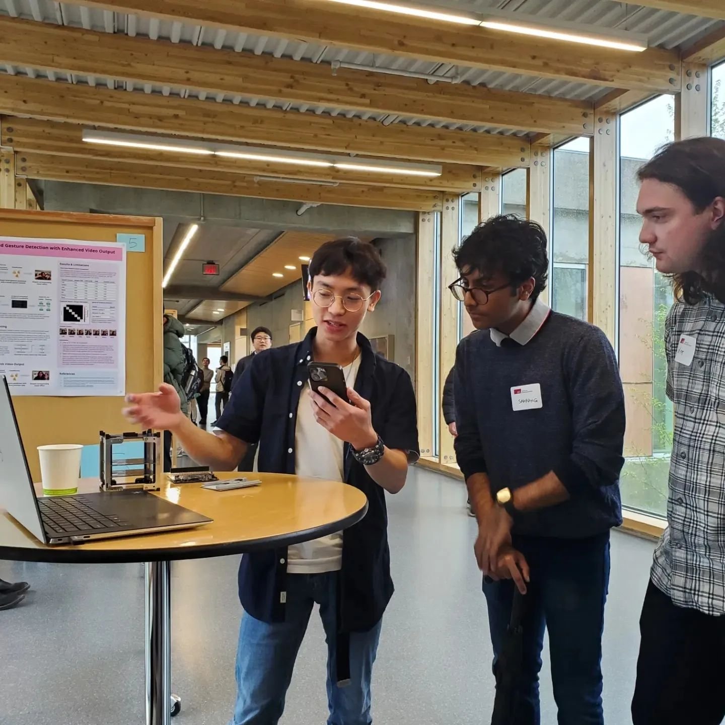 Here are some standout moments from our showcase at the @sfucompsci industry day. We had an amazing time sharing our insights and knowledge. 🚀🚀
