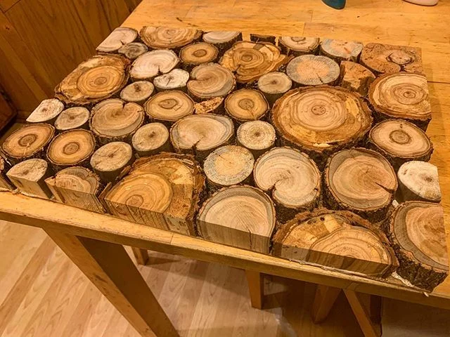 Monday evening home-decor project.  #lumberjackdecor