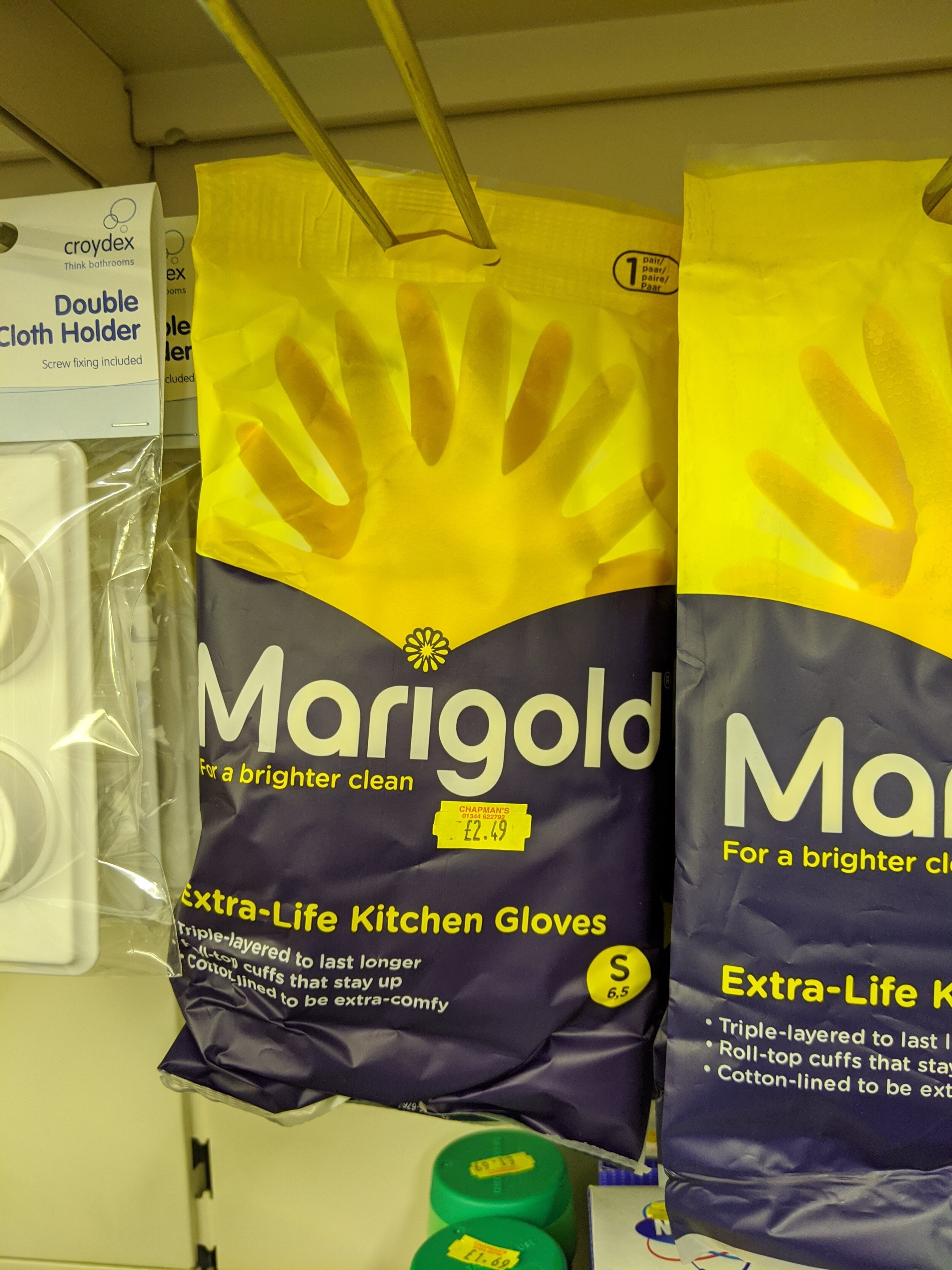 Marigold Extra Life Kitchen Gloves — Chapmans The Ironmongers