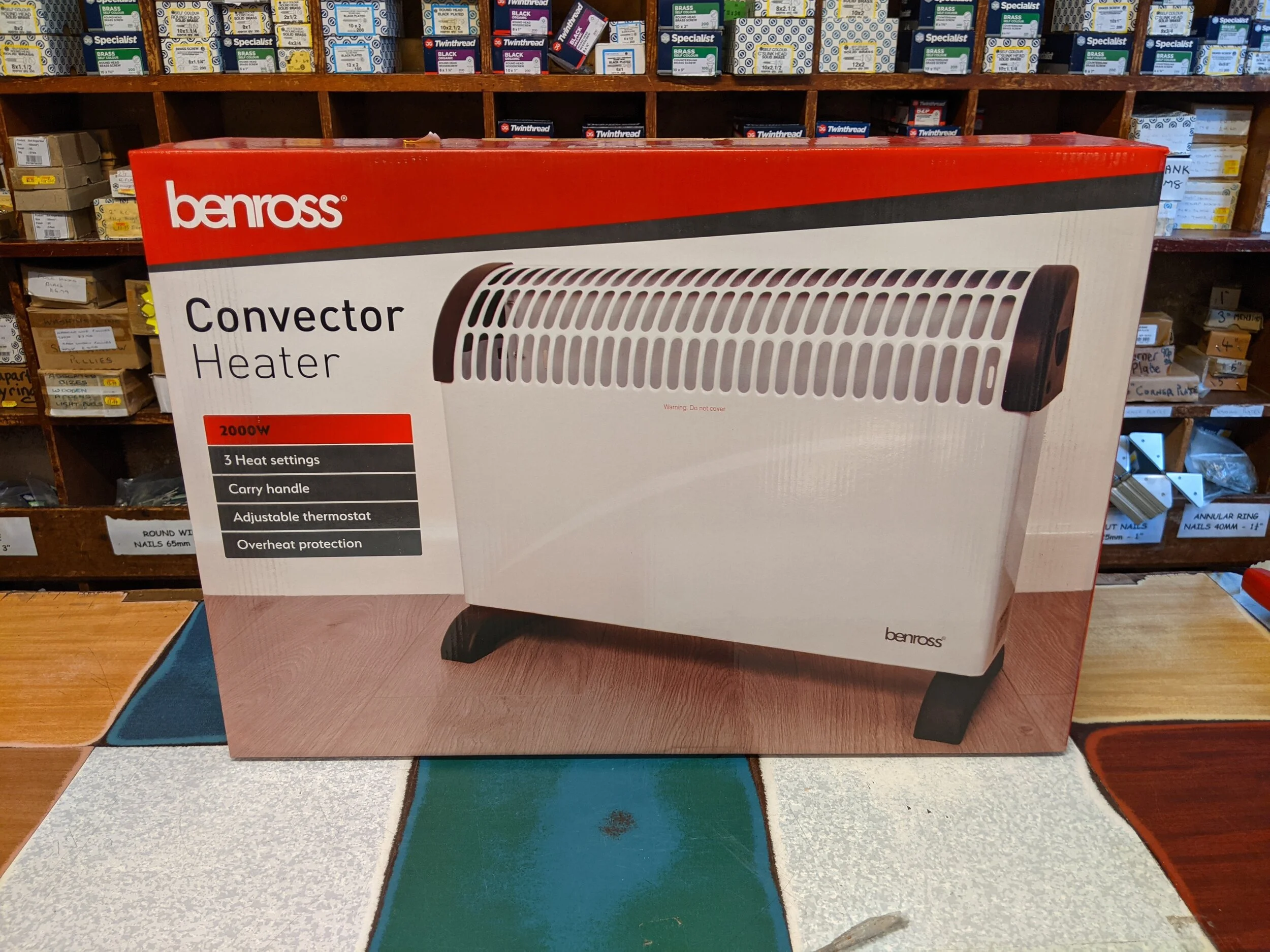 Benross 2000W Convector Heater — Chapmans The Ironmongers