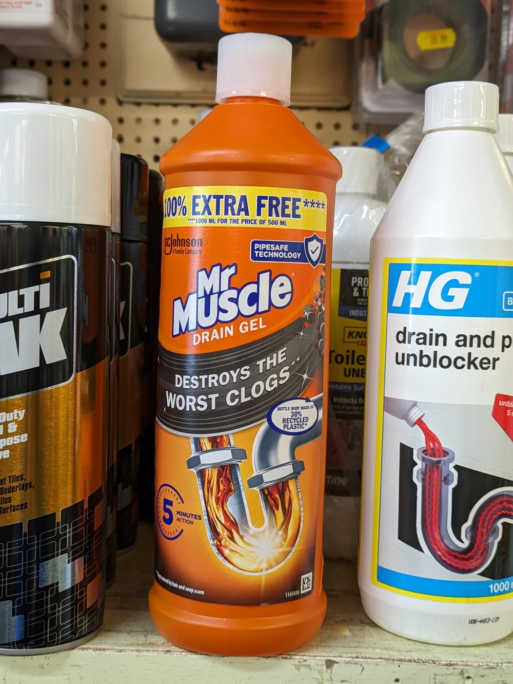 Kilrock Citrus Fresh Drain Freshener 500ML - MUST_HAVES MALTA